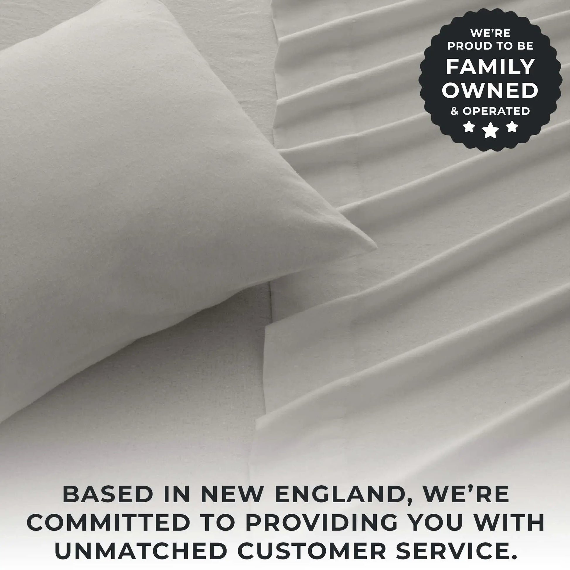 Cotton Solid Flannel Sheet - Nordic Collection from PriceLows™