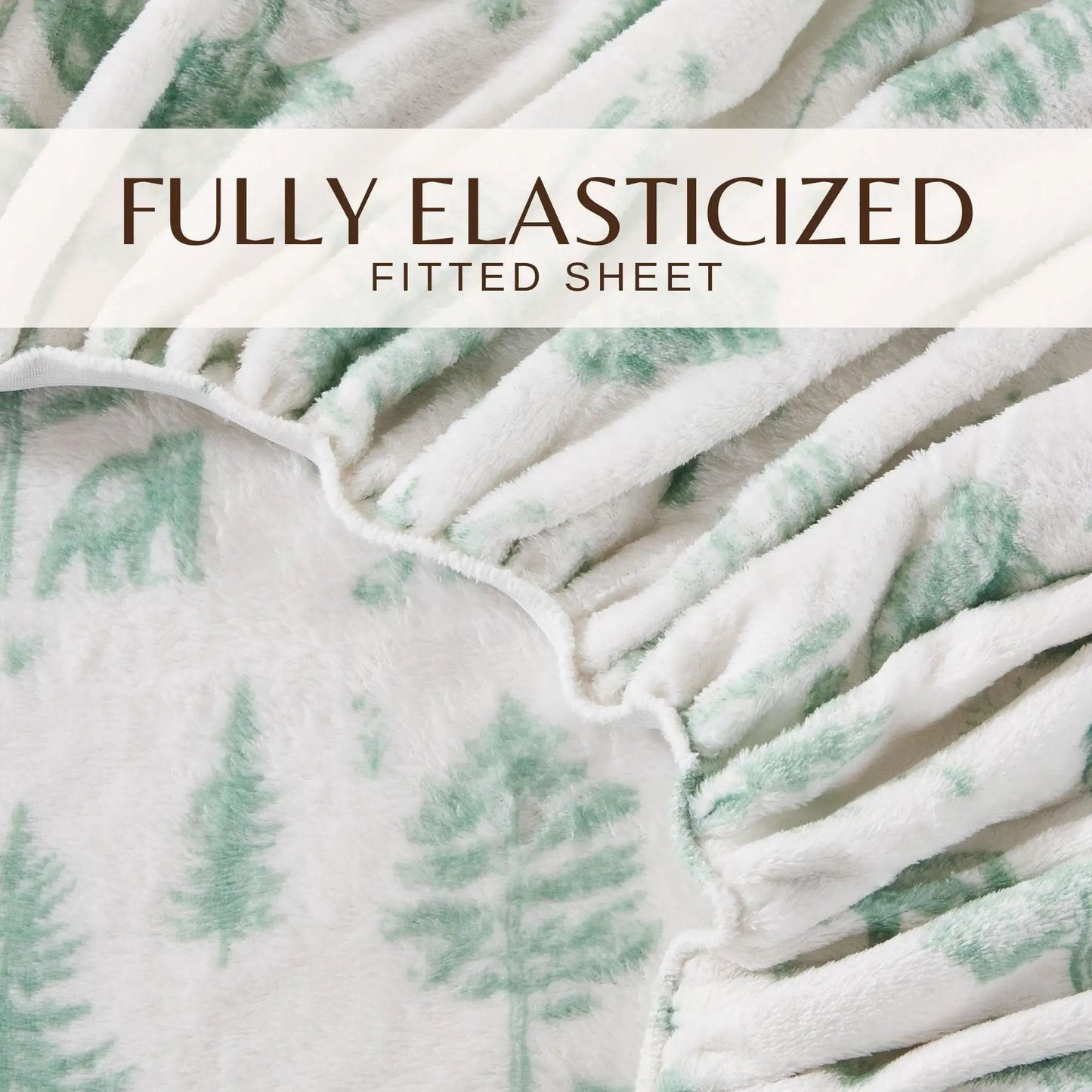 Printed Plush Sheet - Velvet Luxe Collection from PriceLows™