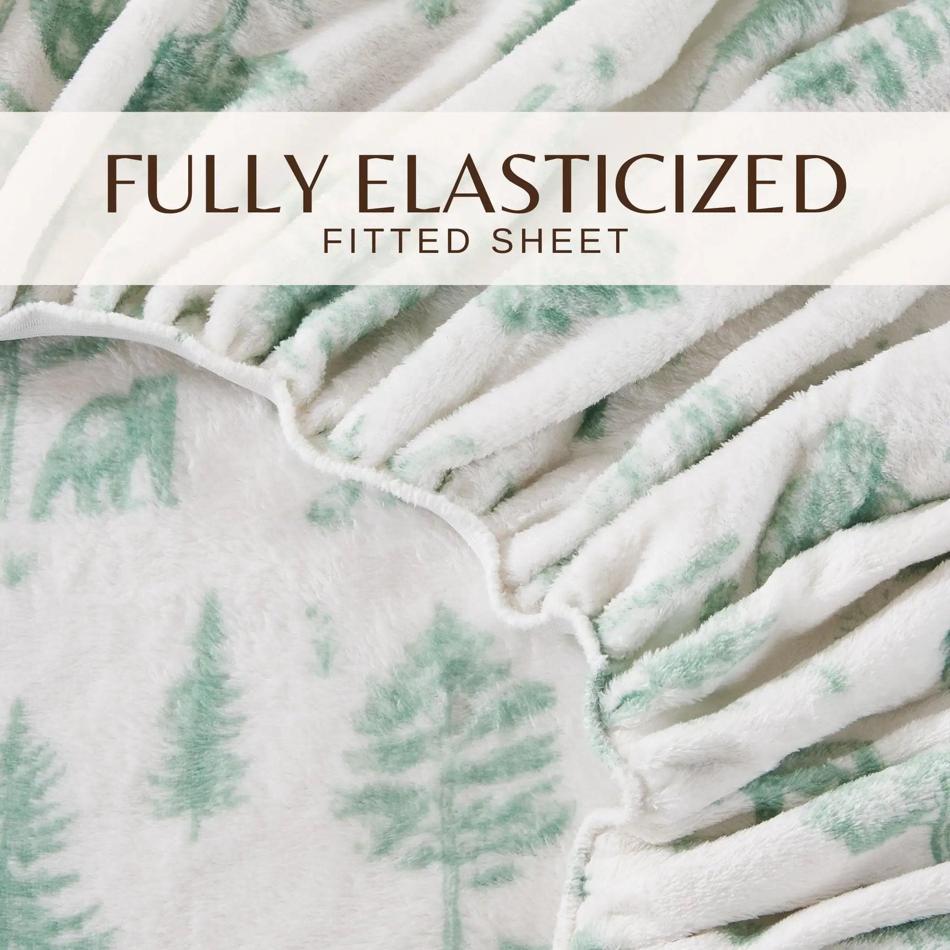 Printed Plush Sheet - Velvet Luxe Collection from PriceLows™