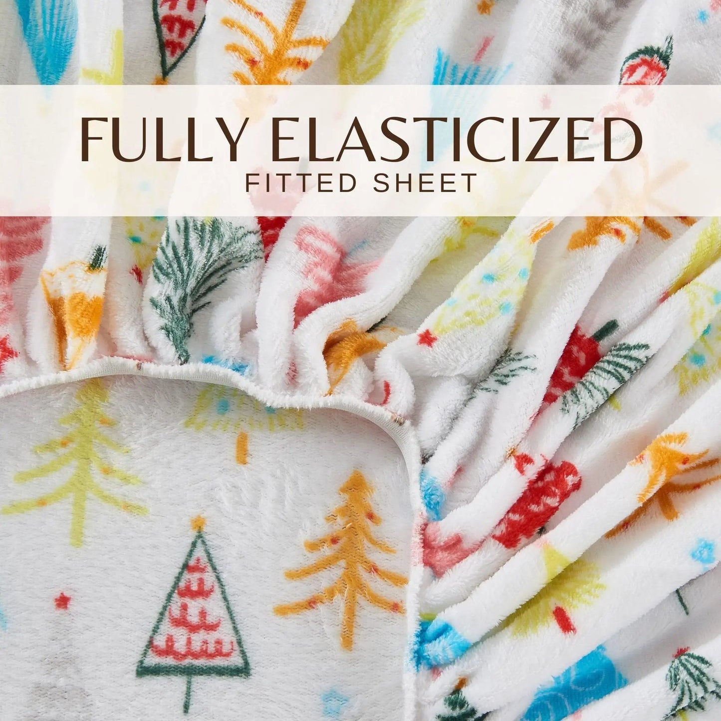 Printed Plush Sheet - Velvet Luxe Collection from PriceLows™