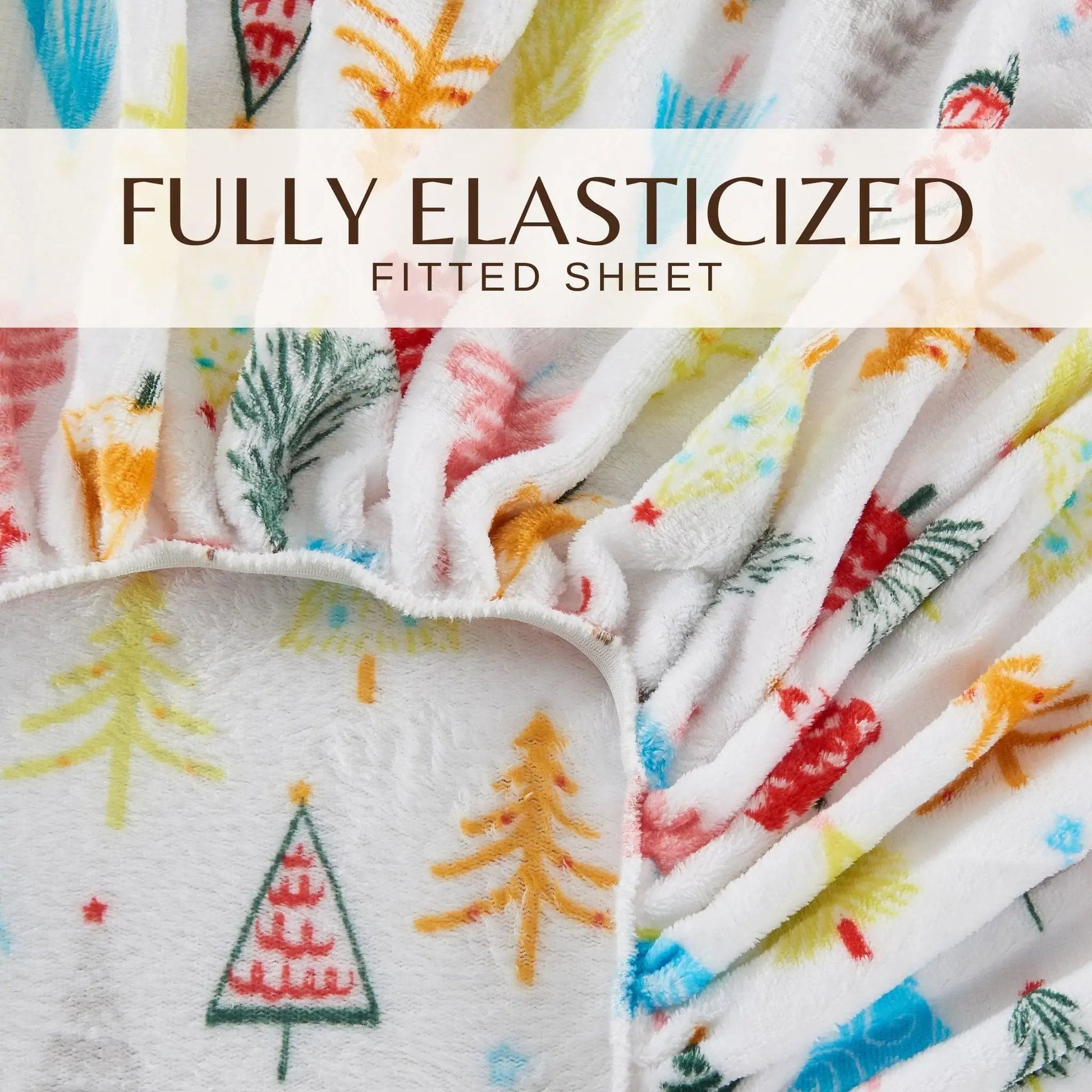 Printed Plush Sheet - Velvet Luxe Collection from PriceLows™