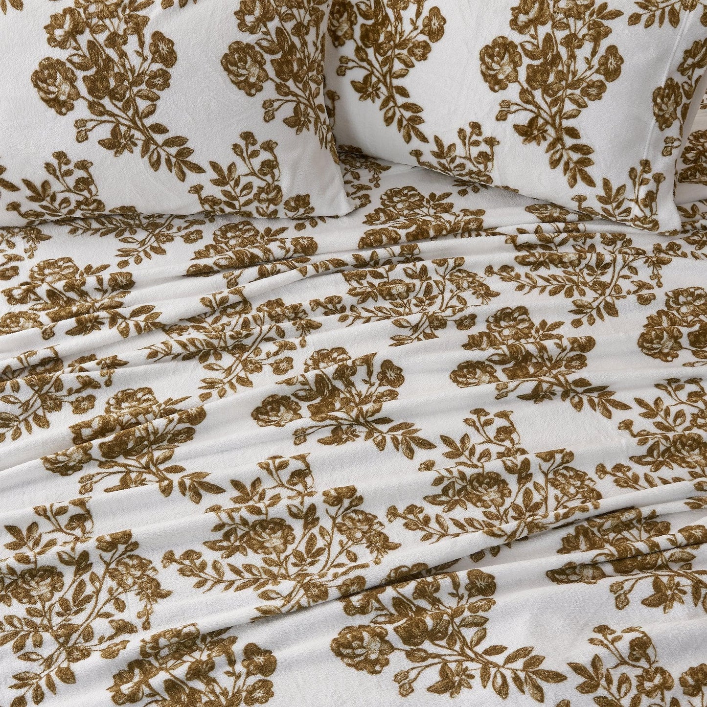 Printed Plush Sheet - Velvet Luxe Collection from PriceLows™