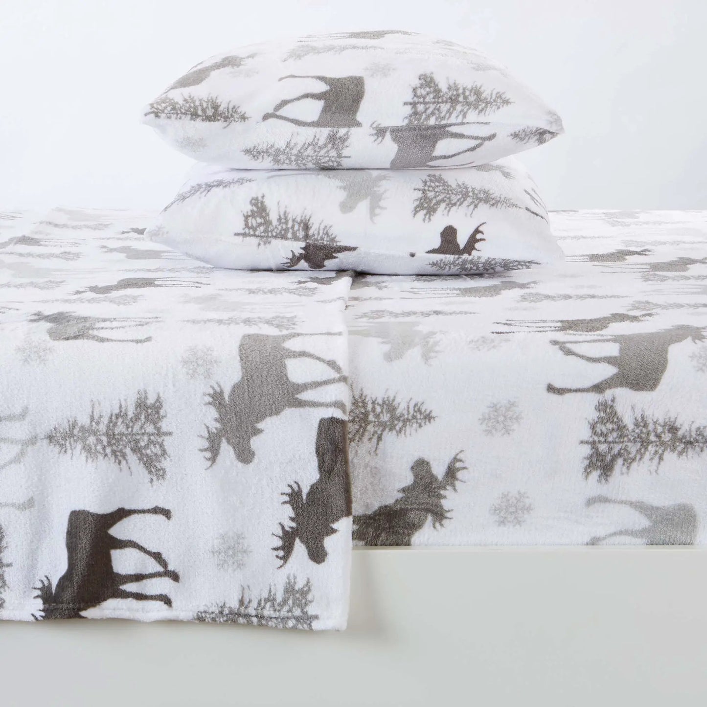 Printed Plush Sheet - Velvet Luxe Collection from PriceLows™