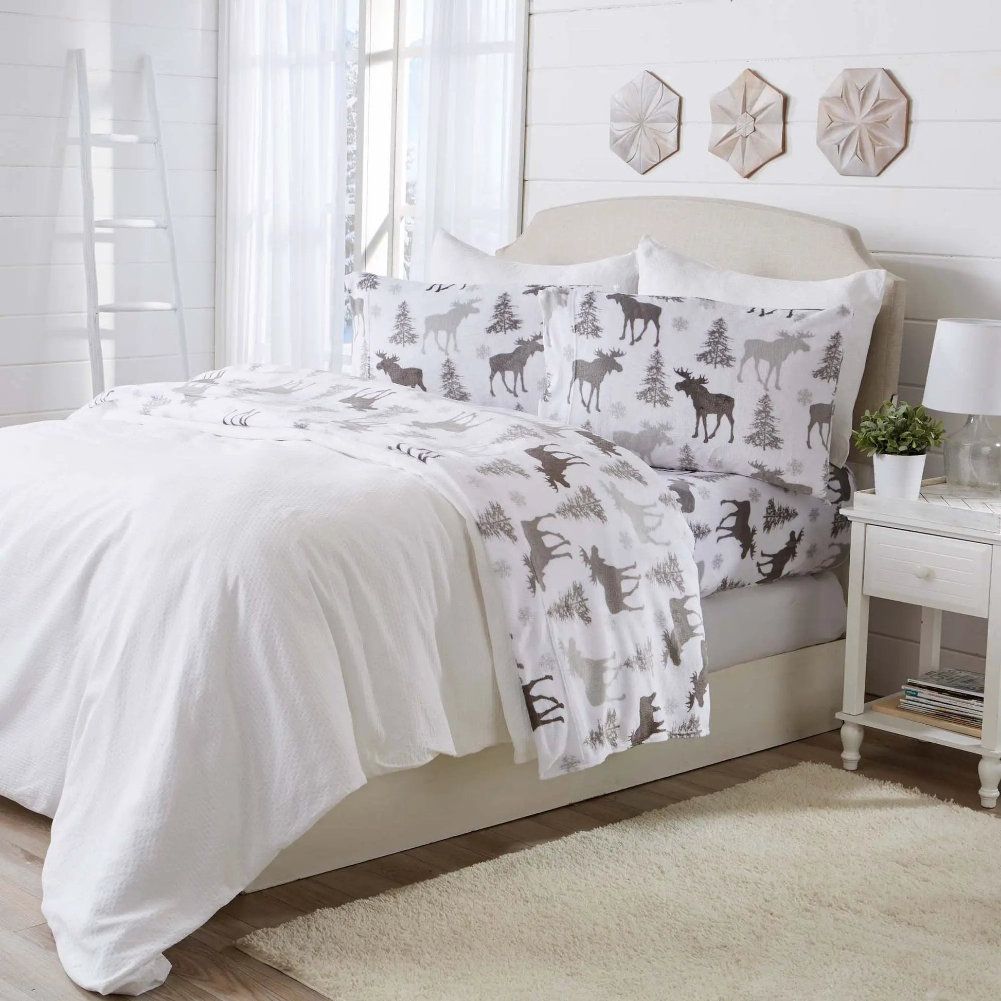 Printed Plush Sheet - Velvet Luxe Collection from PriceLows™