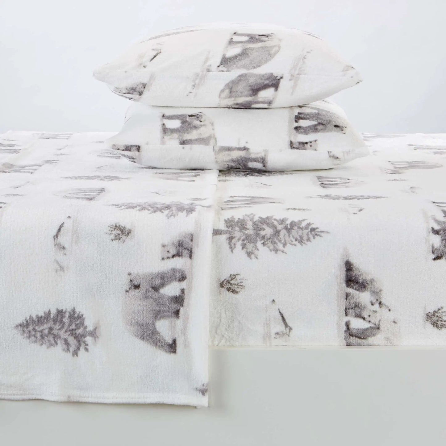 Printed Plush Sheet - Velvet Luxe Collection from PriceLows™