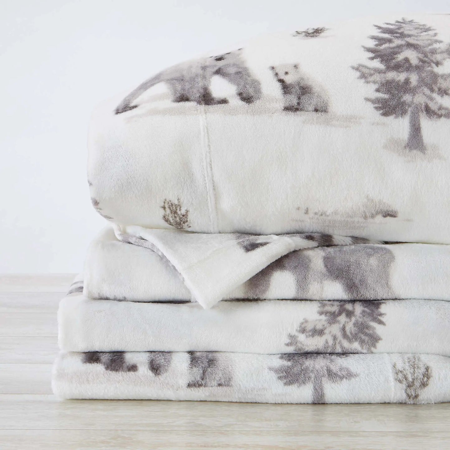 Printed Plush Sheet - Velvet Luxe Collection from PriceLows™