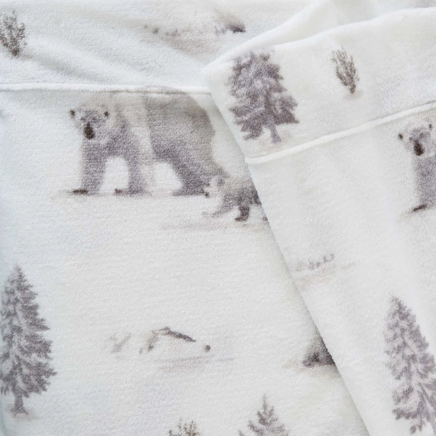 Printed Plush Sheet - Velvet Luxe Collection from PriceLows™
