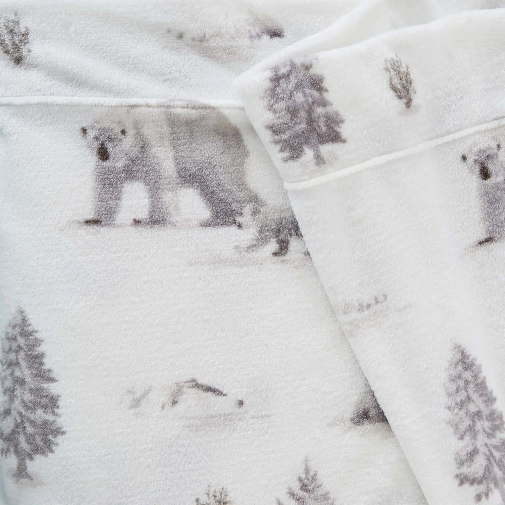 Printed Plush Sheet - Velvet Luxe Collection from PriceLows™
