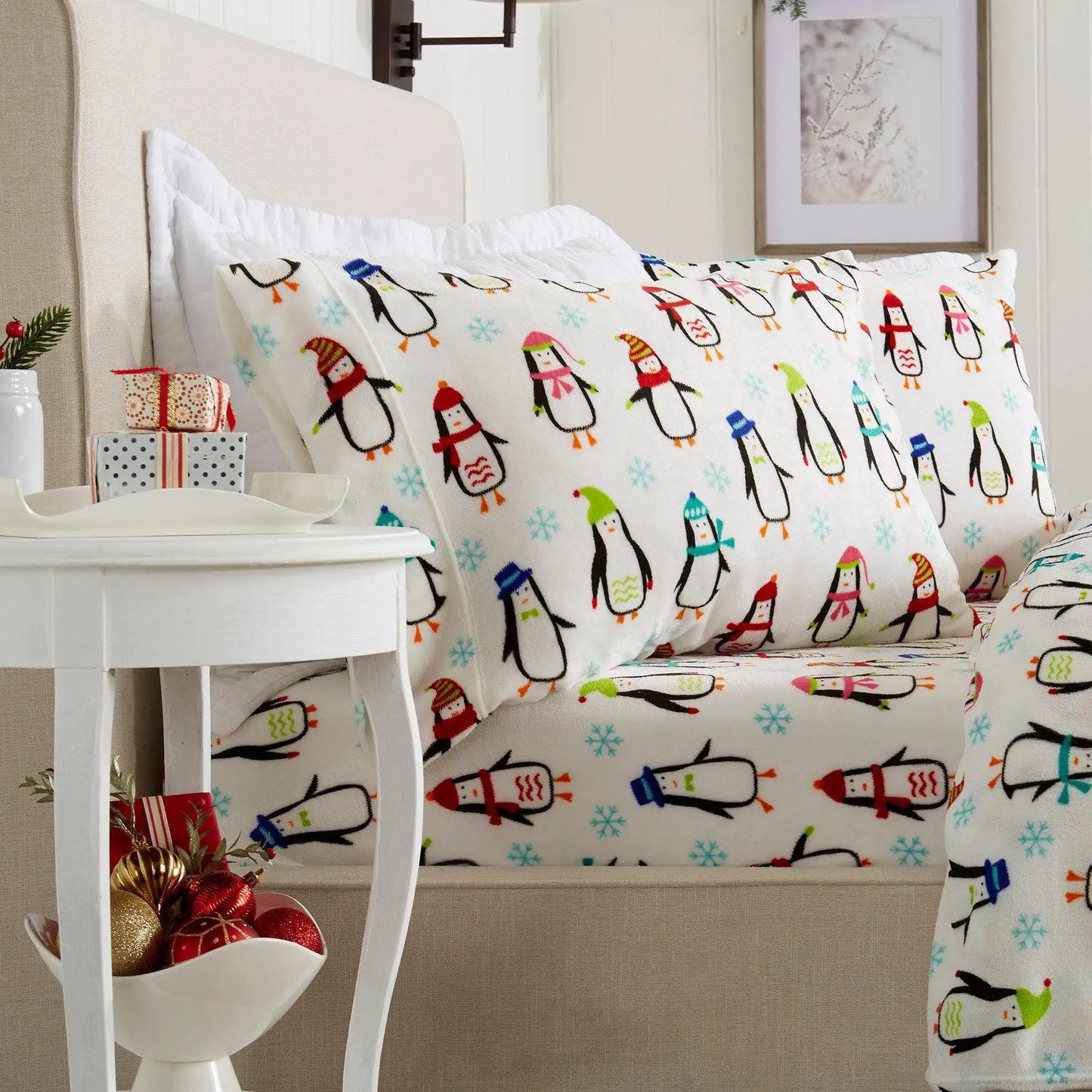 Printed Plush Sheet - Velvet Luxe Collection from PriceLows™