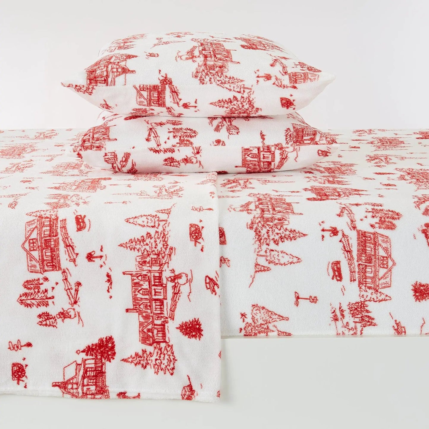 Printed Plush Sheet - Velvet Luxe Collection from PriceLows™