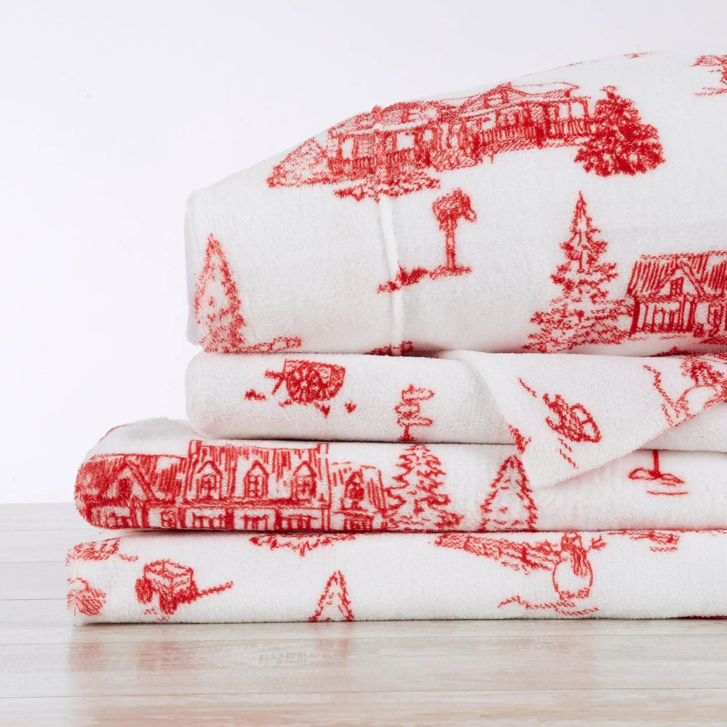 Printed Plush Sheet - Velvet Luxe Collection from PriceLows™