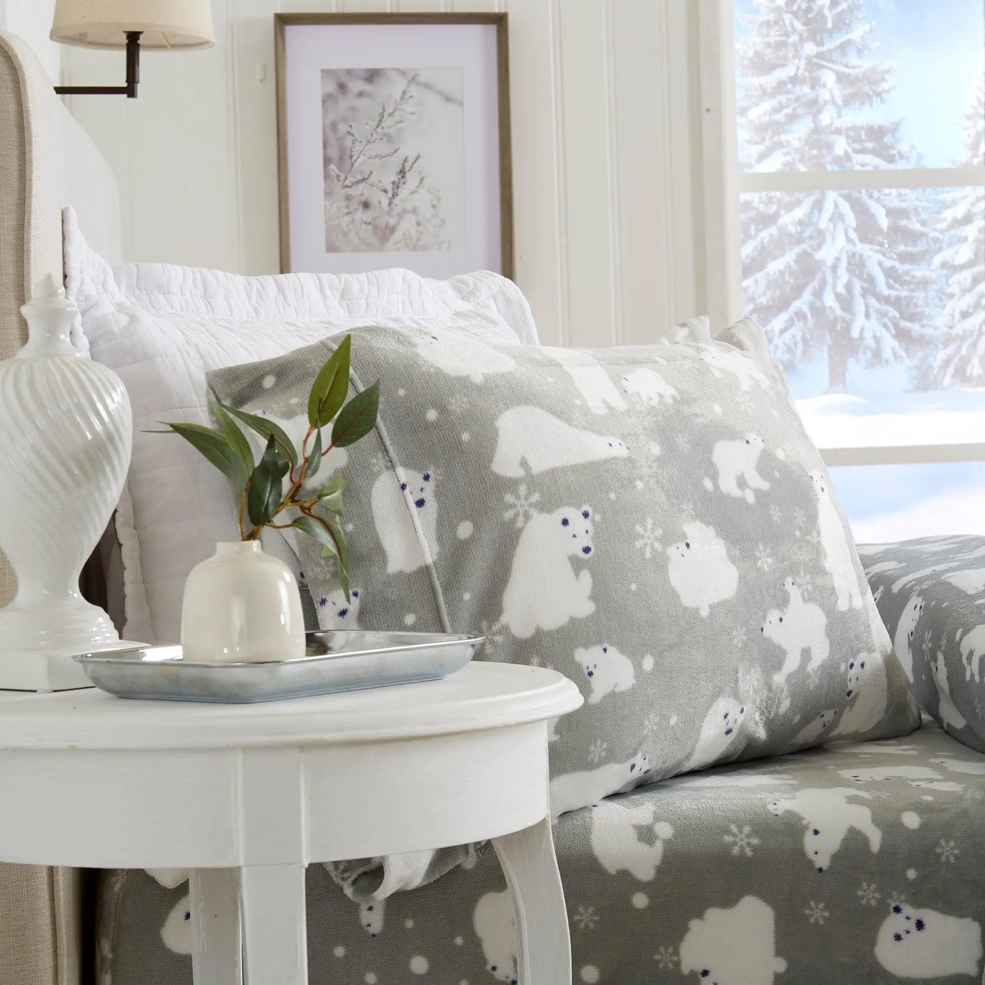 Printed Plush Sheet - Velvet Luxe Collection from PriceLows™