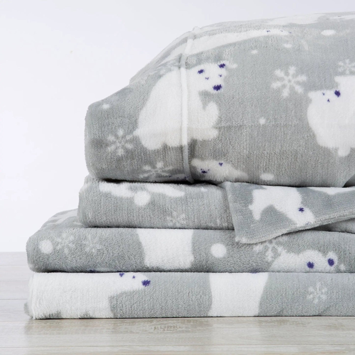 Printed Plush Sheet - Velvet Luxe Collection from PriceLows™