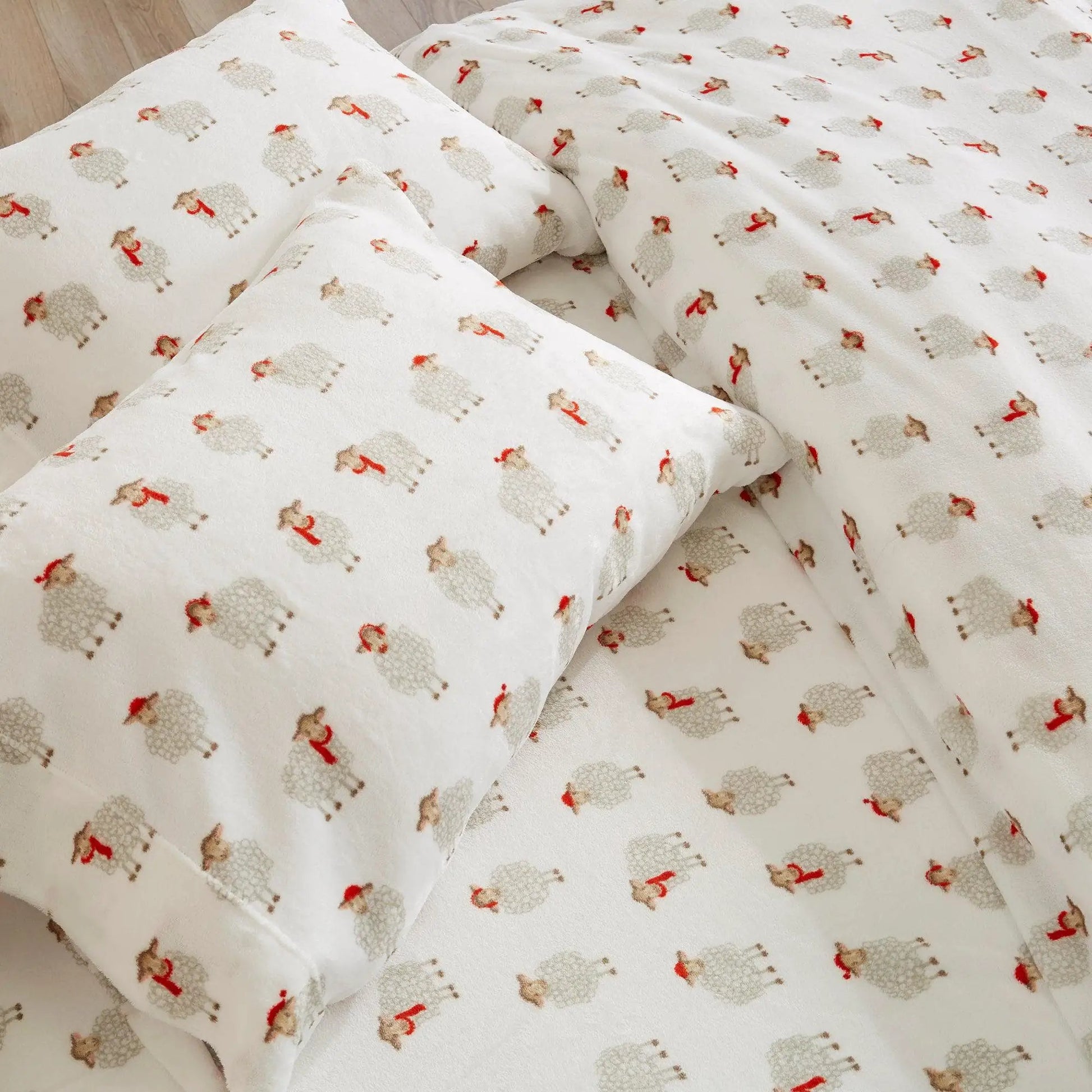 Printed Plush Sheet - Velvet Luxe Collection from PriceLows™
