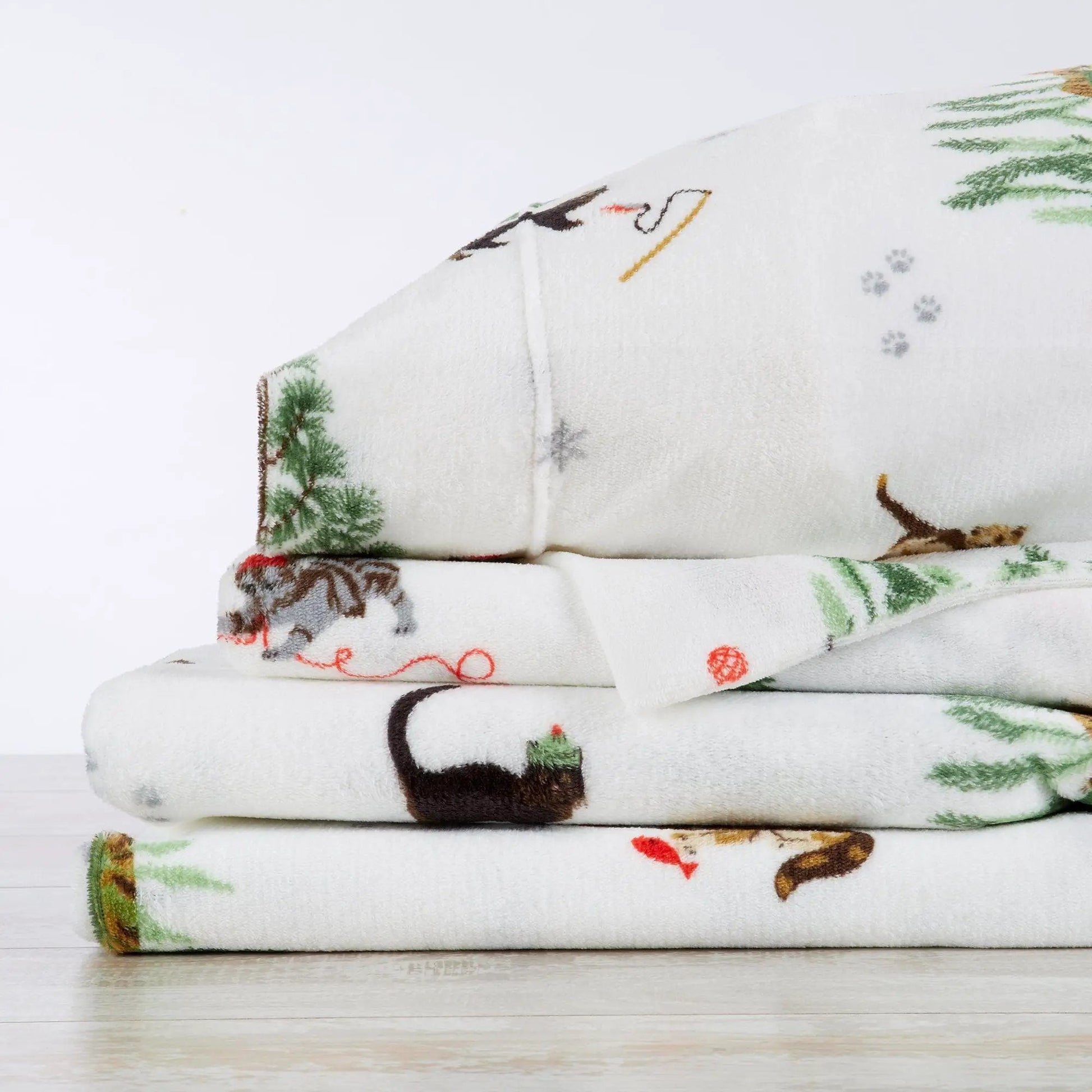 Printed Plush Sheet - Velvet Luxe Collection from PriceLows™