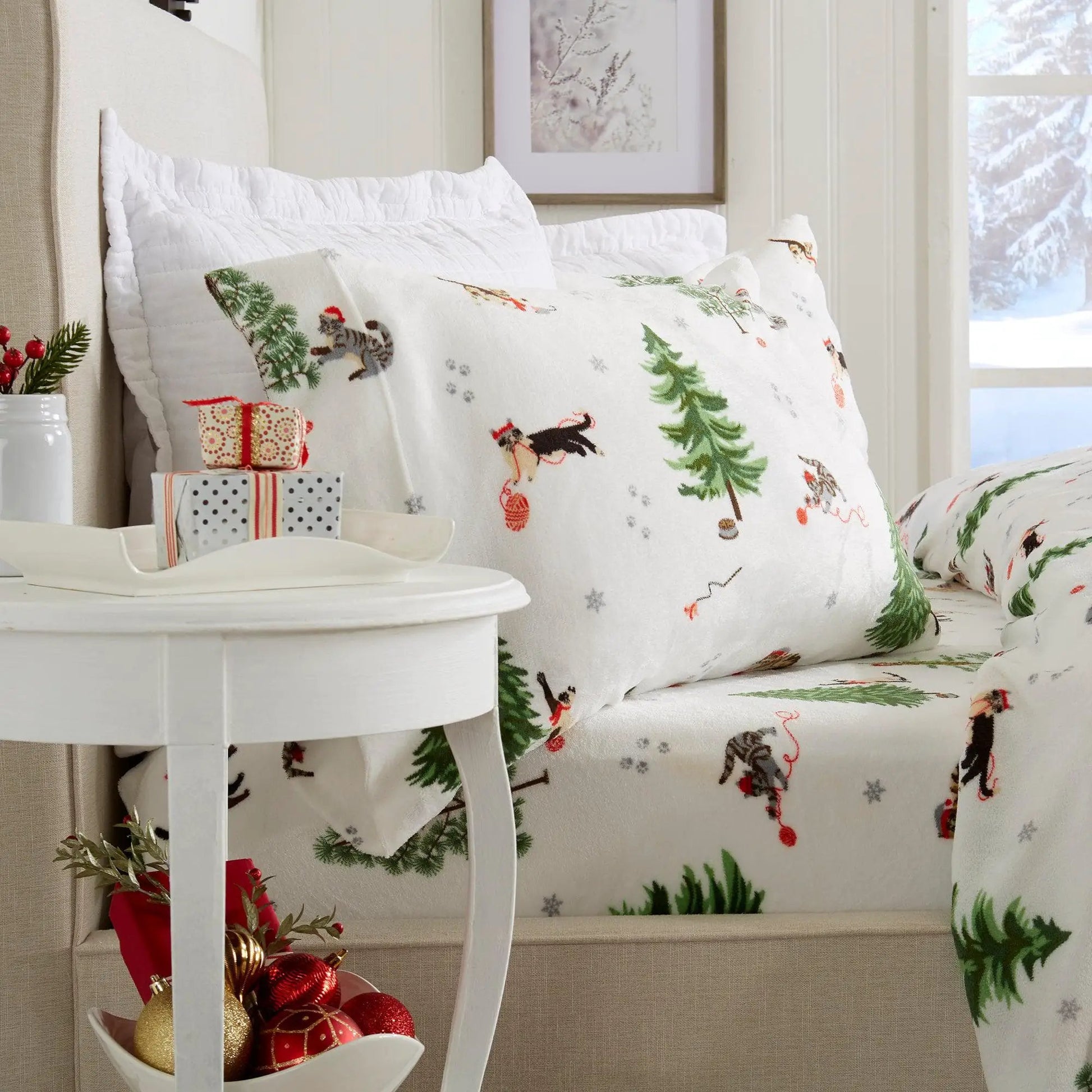 Printed Plush Sheet - Velvet Luxe Collection from PriceLows™