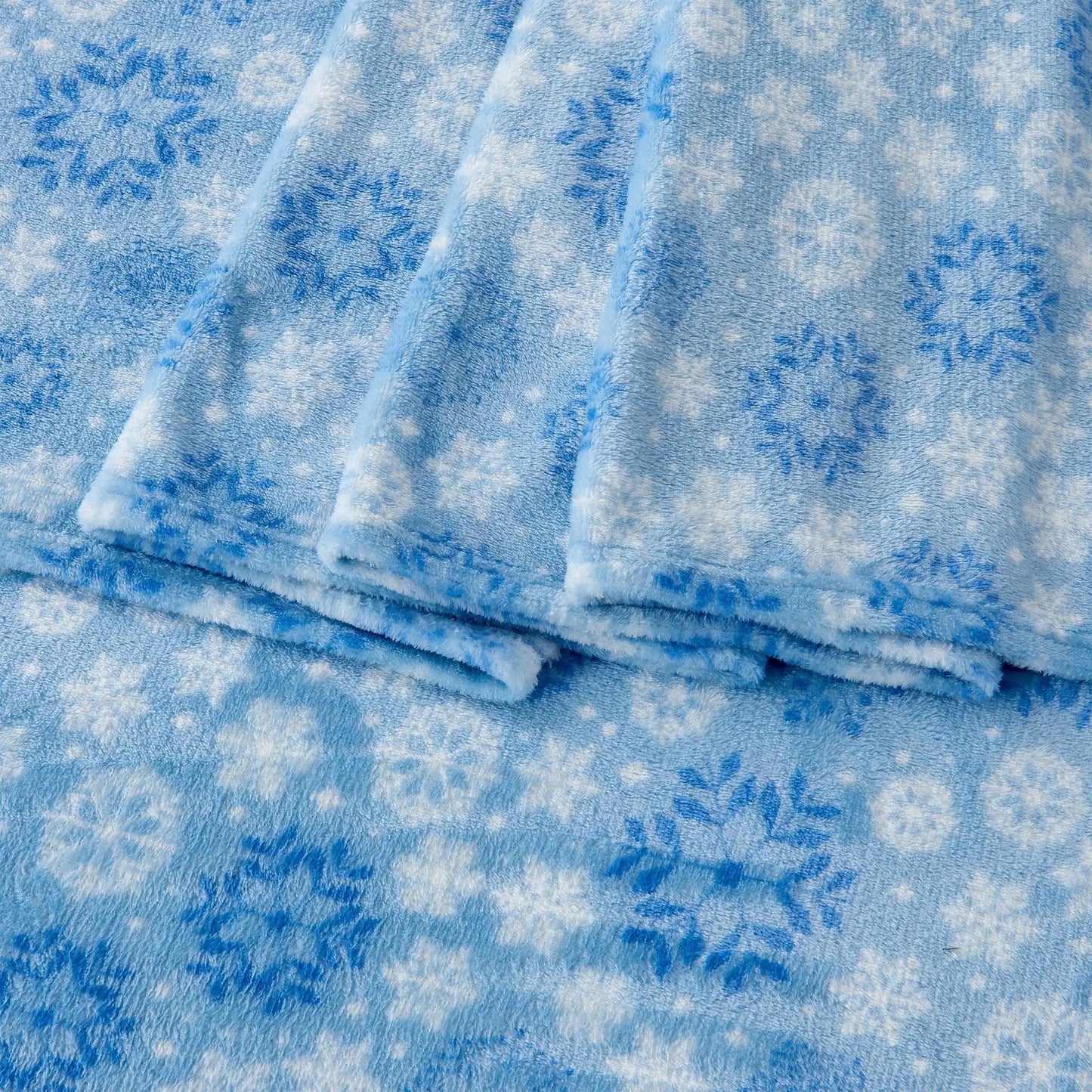 Printed Plush Sheet - Velvet Luxe Collection from PriceLows™