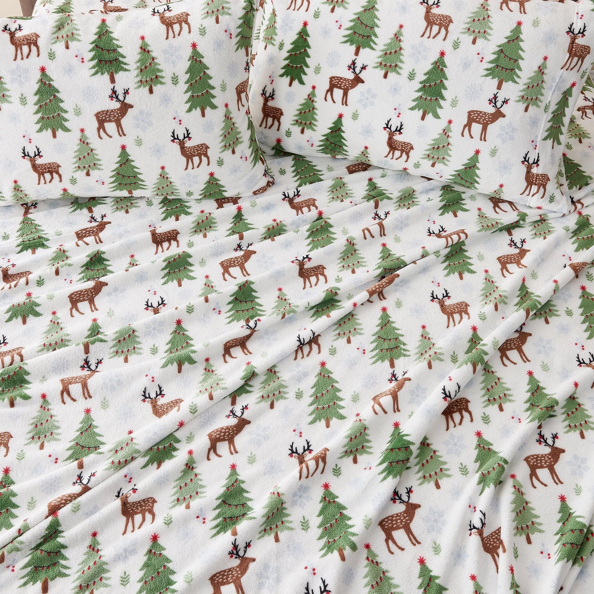 Printed Plush Sheet - Velvet Luxe Collection from PriceLows™