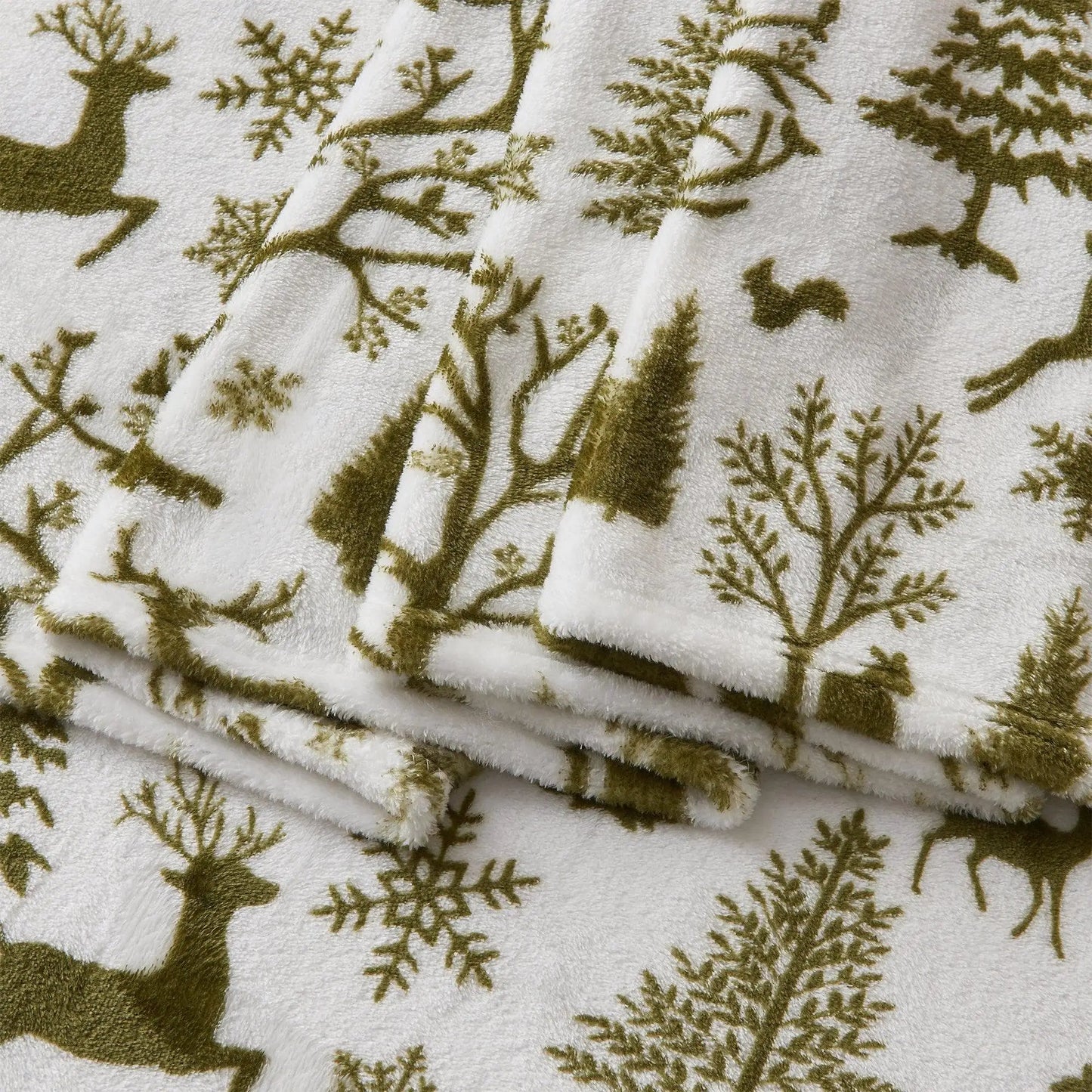 Printed Plush Sheet - Velvet Luxe Collection from PriceLows™