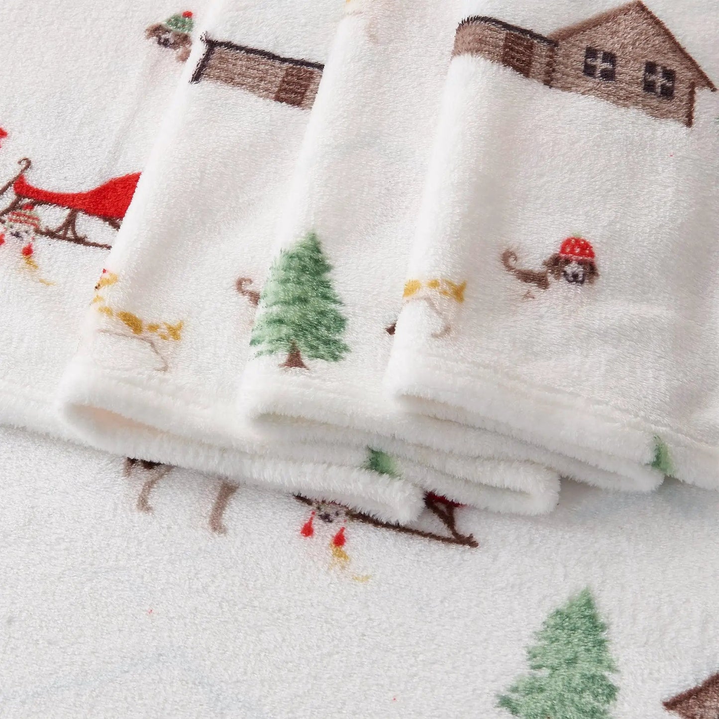 Printed Plush Sheet - Velvet Luxe Collection from PriceLows™