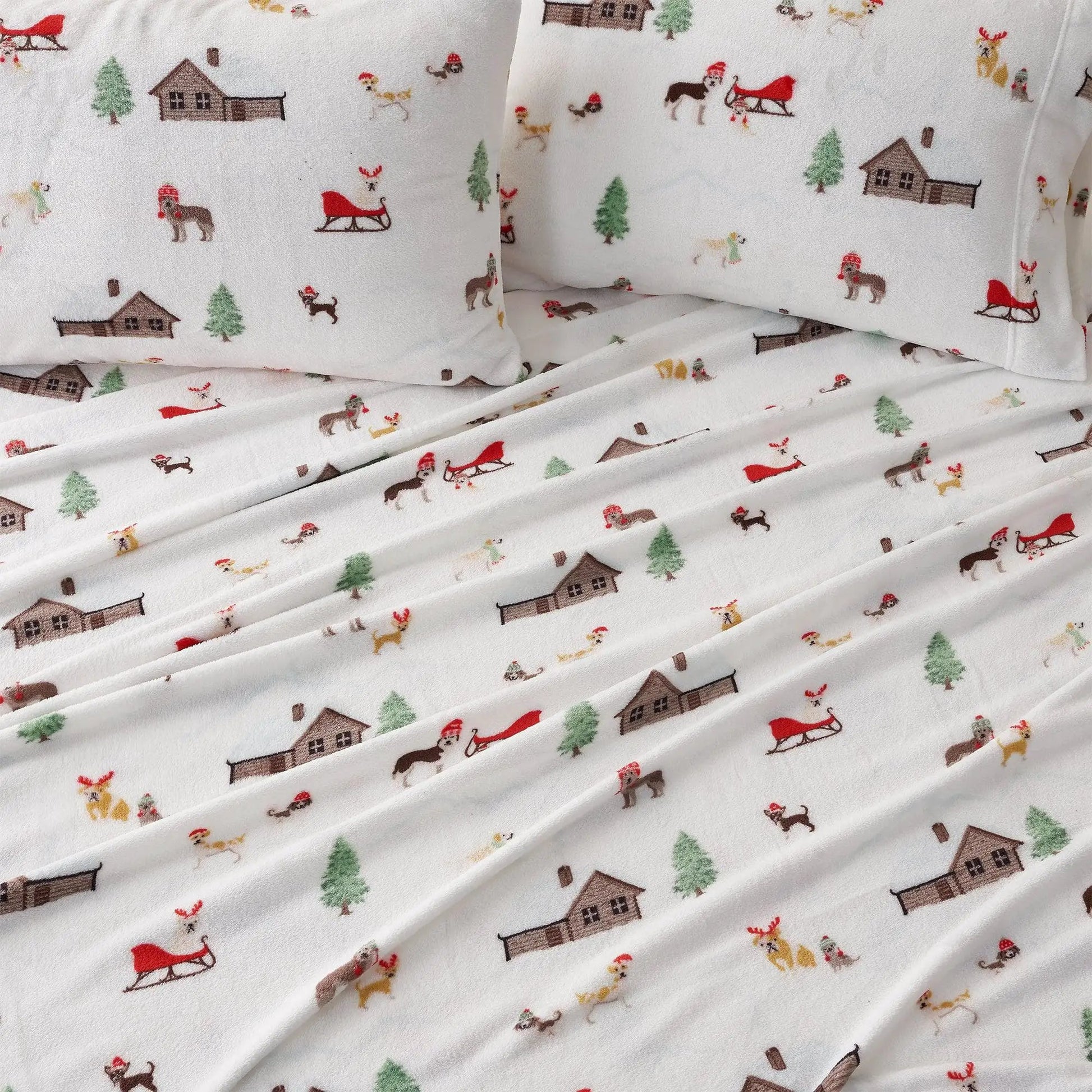 Printed Plush Sheet - Velvet Luxe Collection from PriceLows™