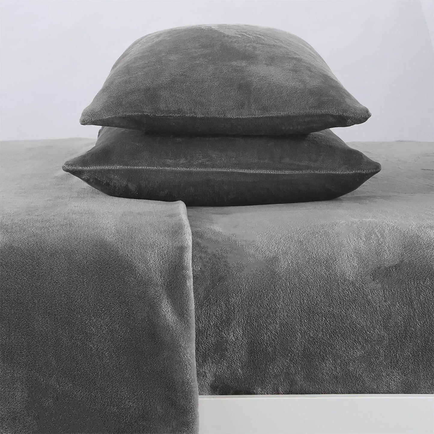 Solid Plush Sheet - Velvet Luxe Collection from PriceLows™