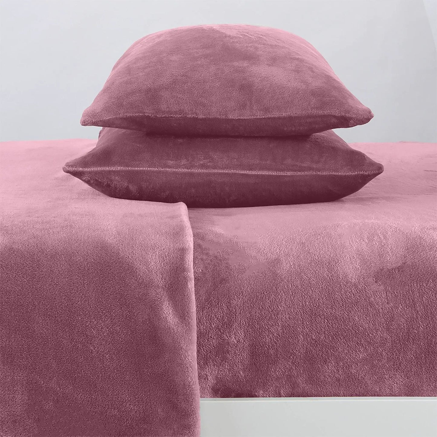 Solid Plush Sheet - Velvet Luxe Collection from PriceLows™