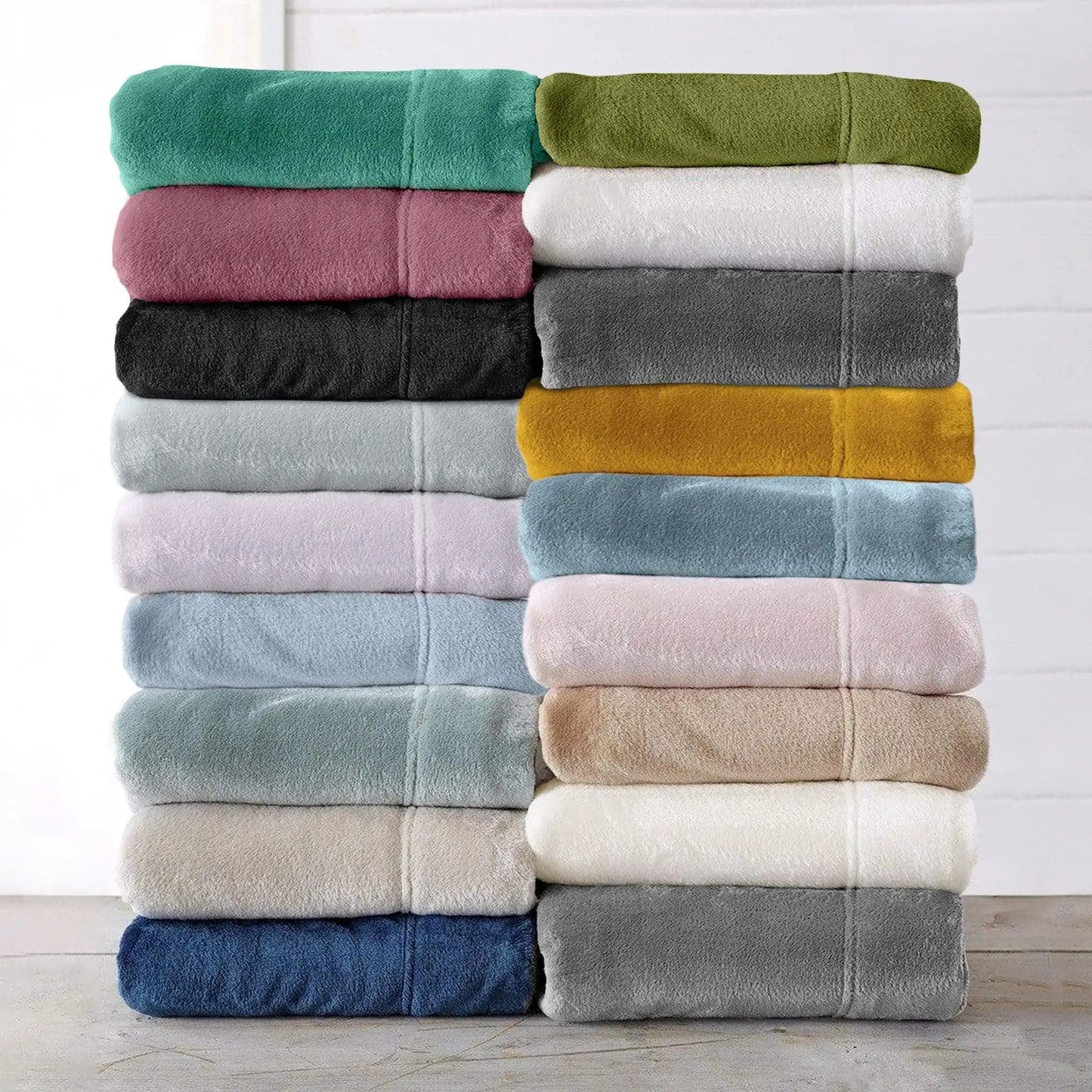 Solid Plush Sheet - Velvet Luxe Collection from PriceLows™