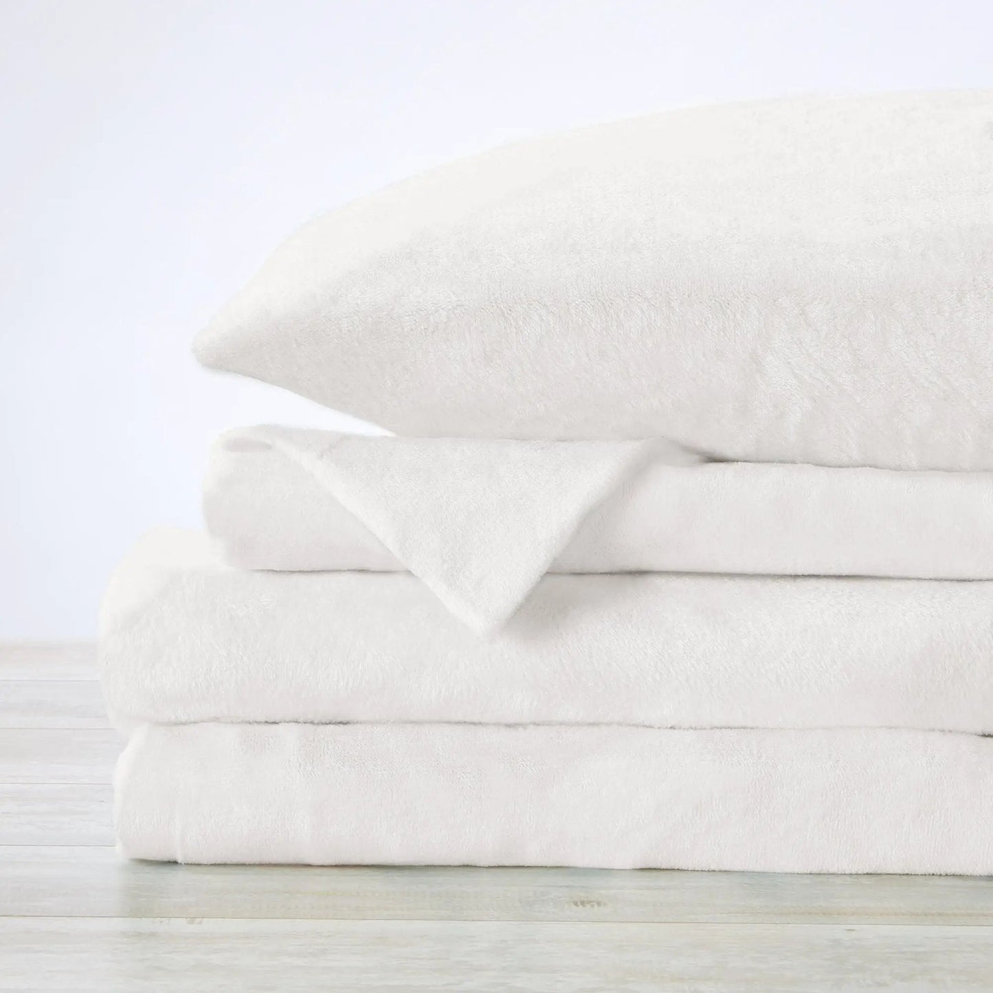 Solid Plush Sheet - Velvet Luxe Collection from PriceLows™