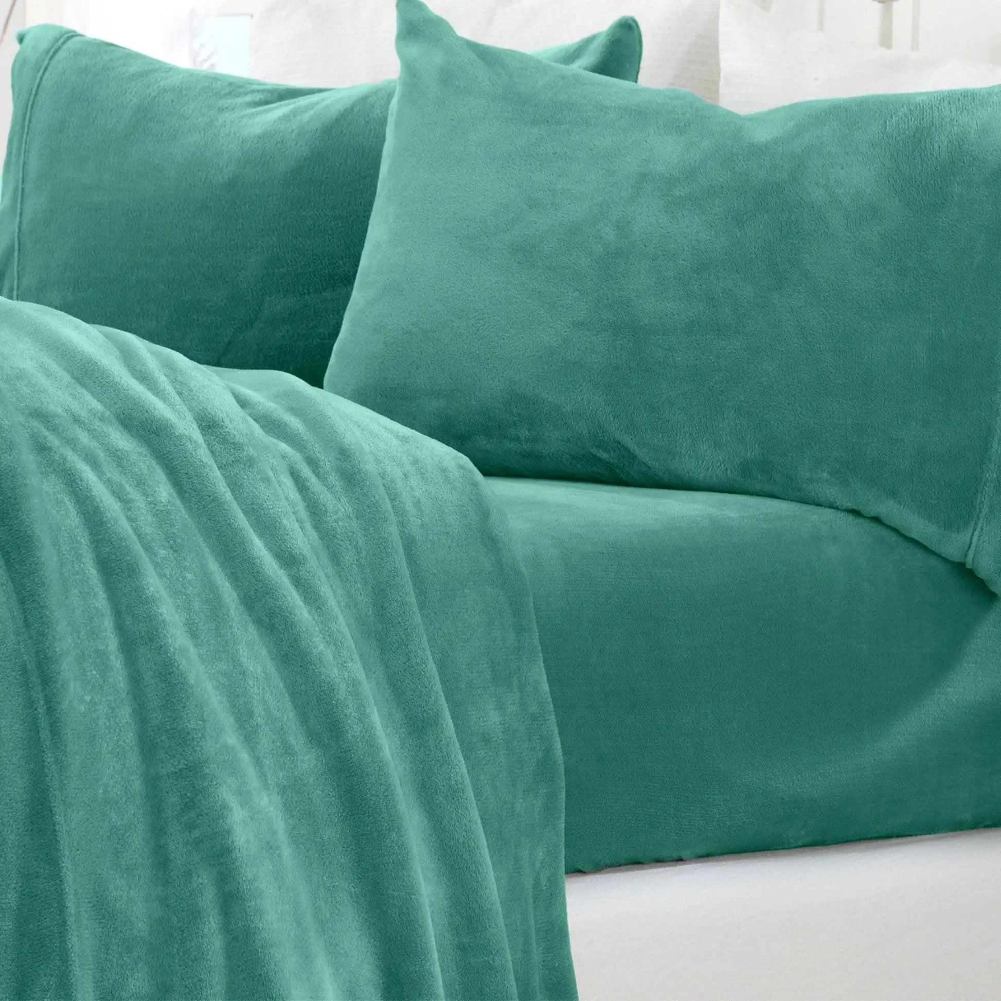 Solid Plush Sheet - Velvet Luxe Collection from PriceLows™