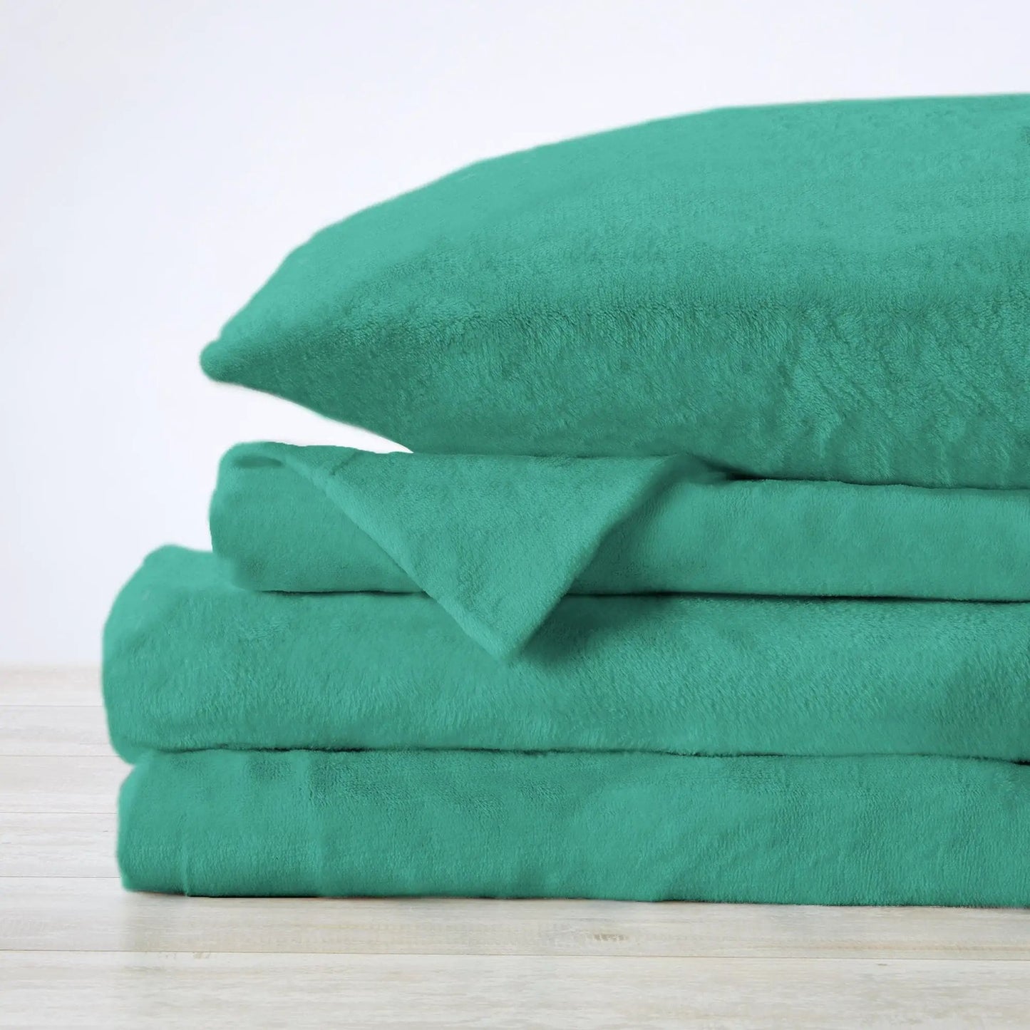 Solid Plush Sheet - Velvet Luxe Collection from PriceLows™