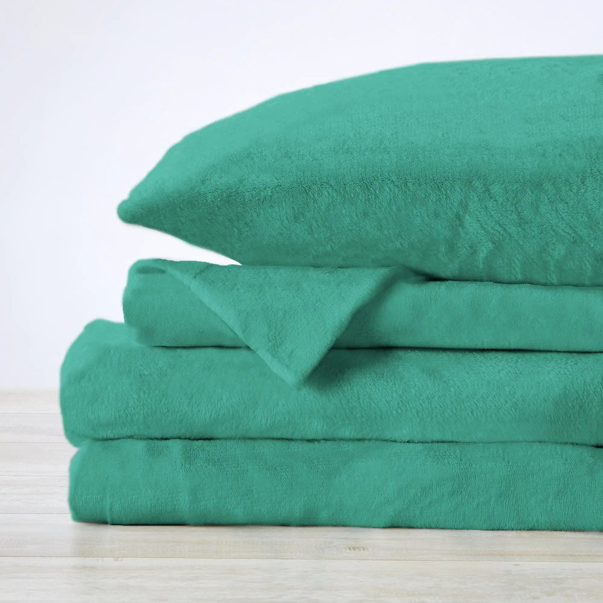 Solid Plush Sheet - Velvet Luxe Collection from PriceLows™
