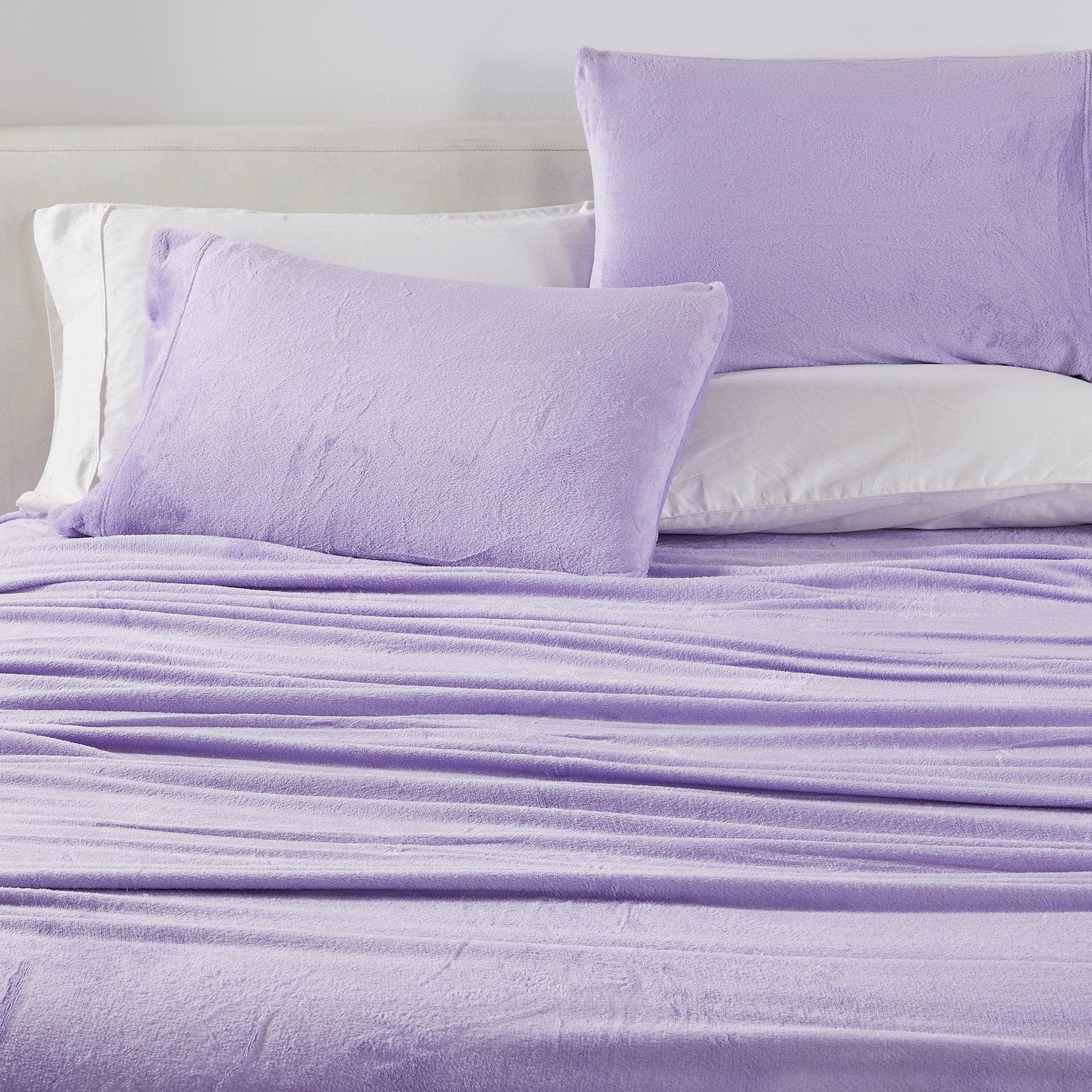 Solid Plush Sheet - Velvet Luxe Collection from PriceLows™