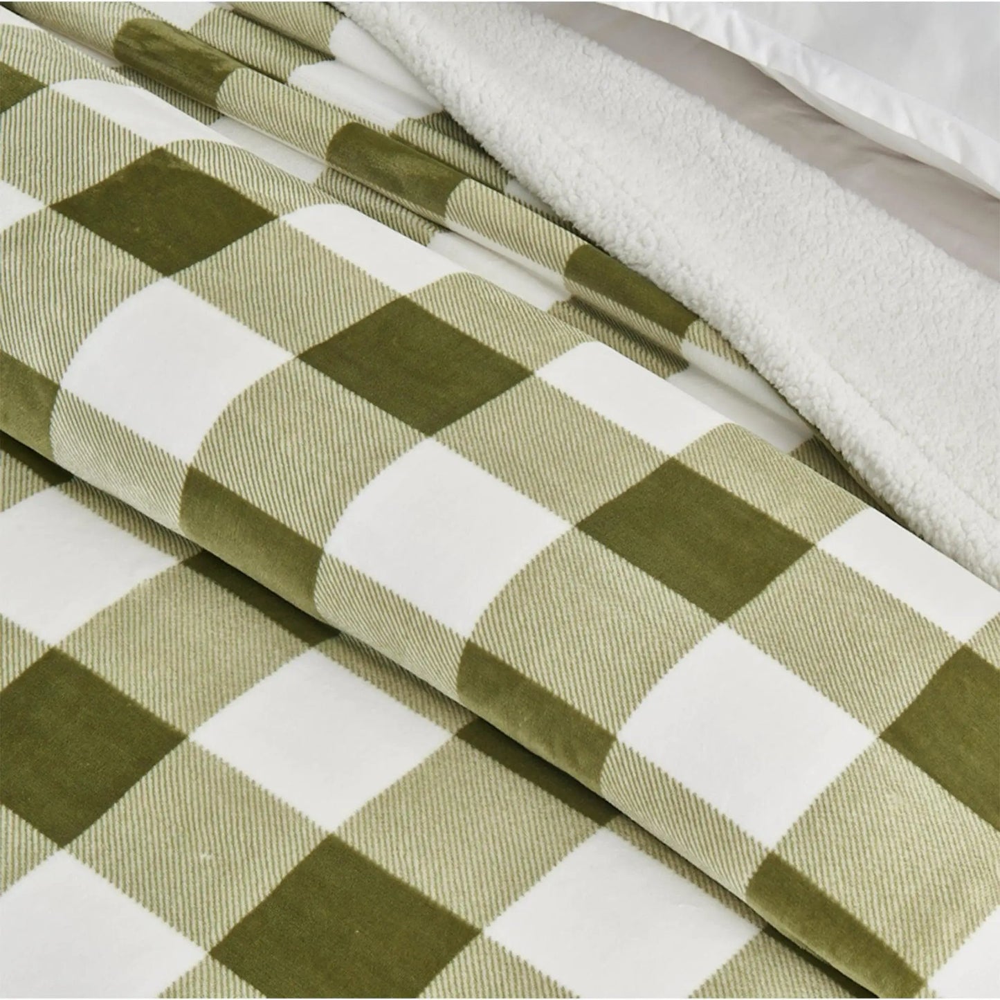 Velvet Plush Sherpa Luxury Bed Blanket - Kinsley Collection from PriceLows™