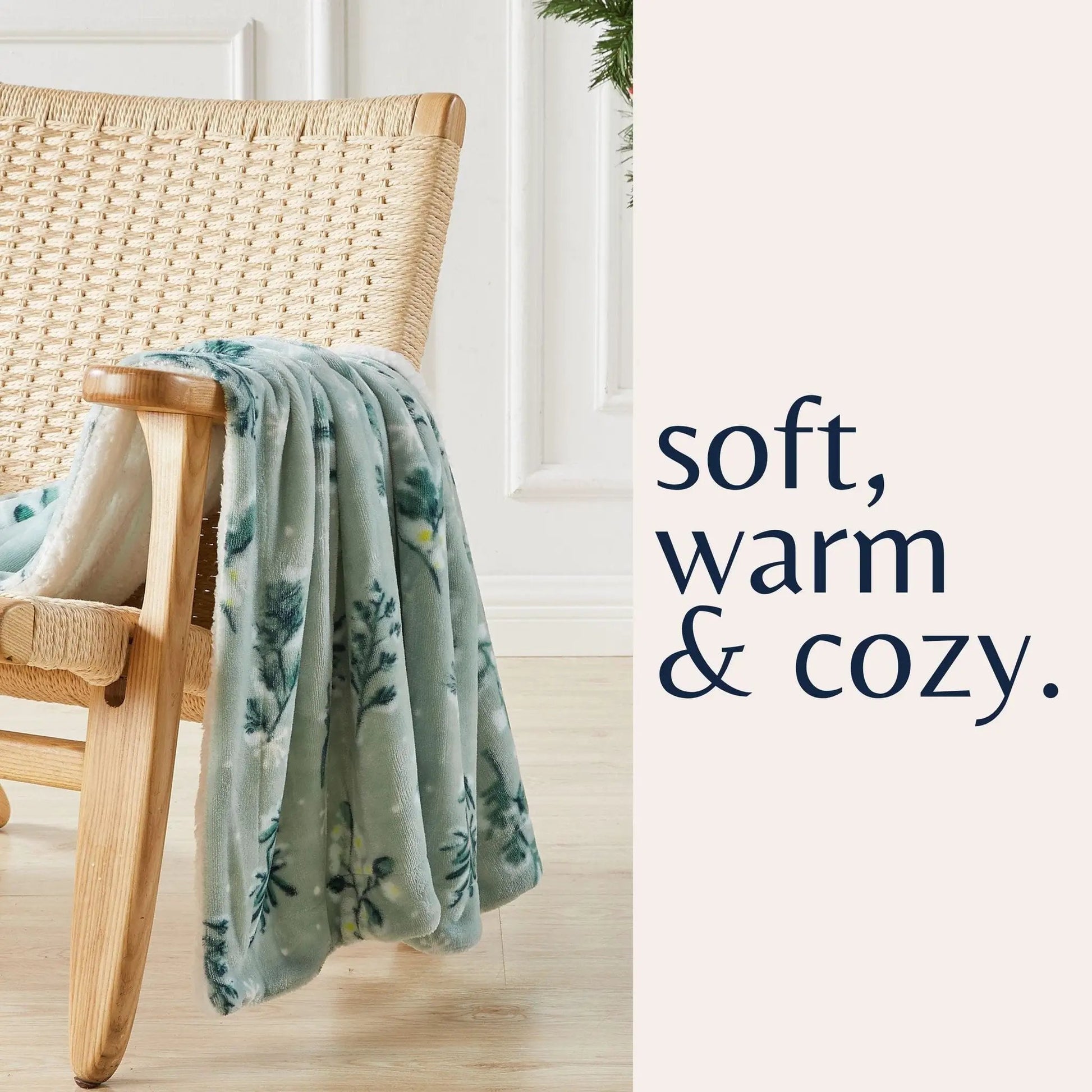 Velvet Plush Sherpa Luxury Bed Blanket - Kinsley Collection from PriceLows™