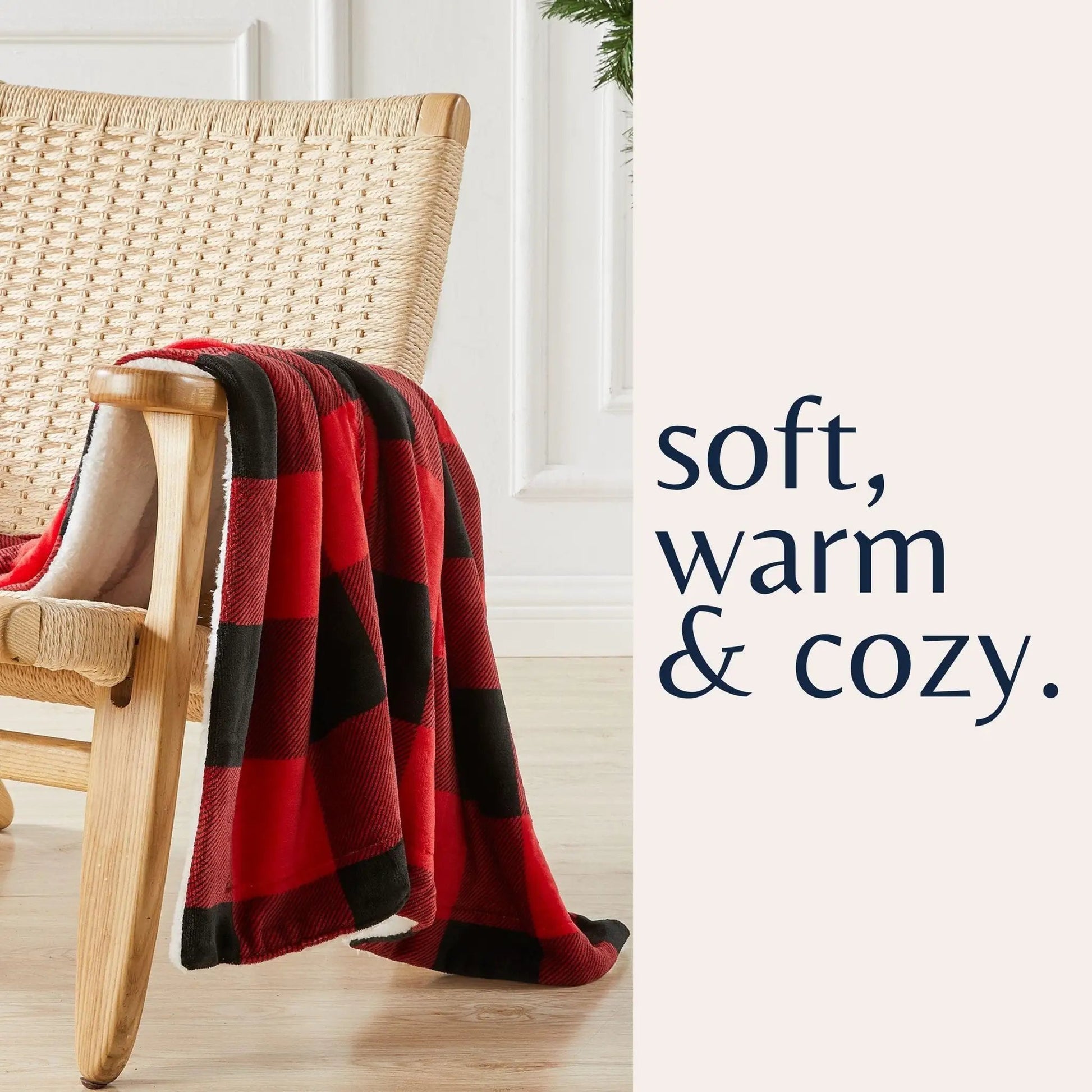 Velvet Plush Sherpa Luxury Bed Blanket - Kinsley Collection from PriceLows™