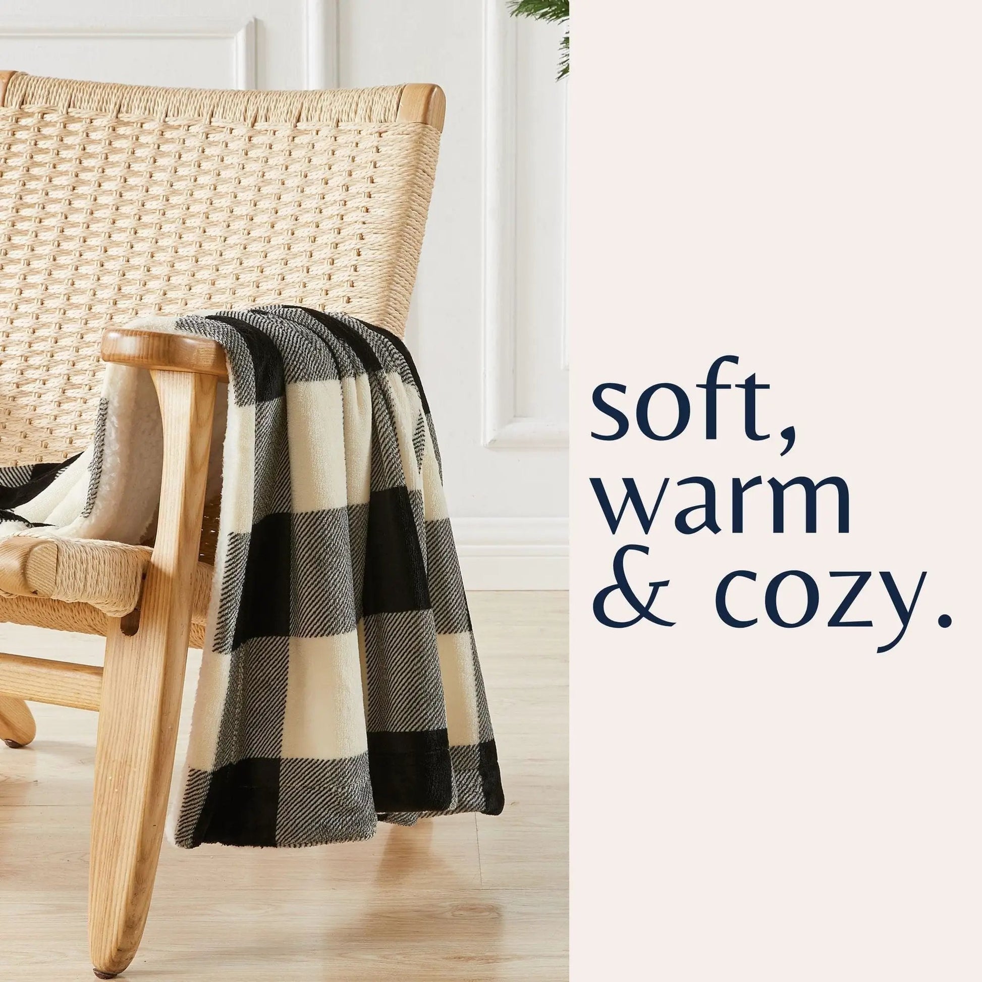 Velvet Plush Sherpa Luxury Bed Blanket - Kinsley Collection from PriceLows™
