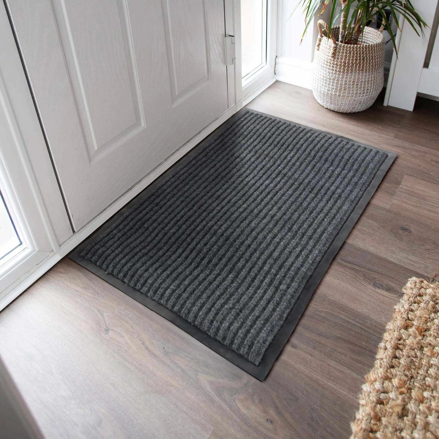 Basic Outdoor Mat, Gray from PriceLows™