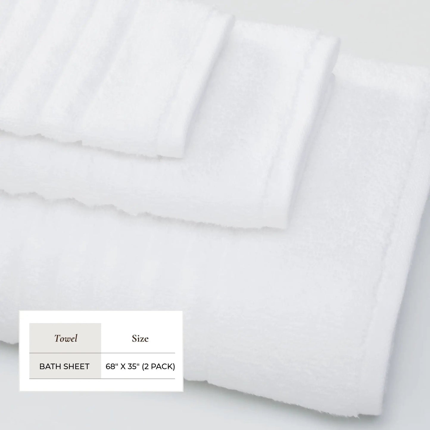Luxury Combed Cotton Bath Towel Set - Karina Collection from PriceLows™
