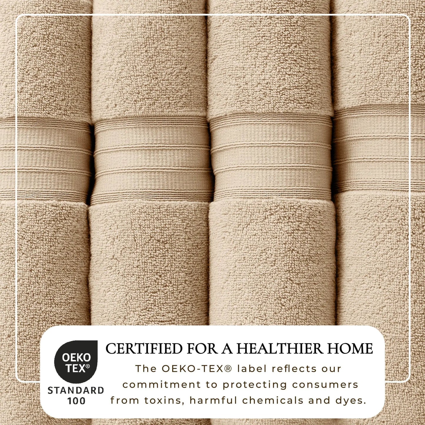 100% Cotton Premium Bath Towel Set - Chiara Collection from PriceLows™
