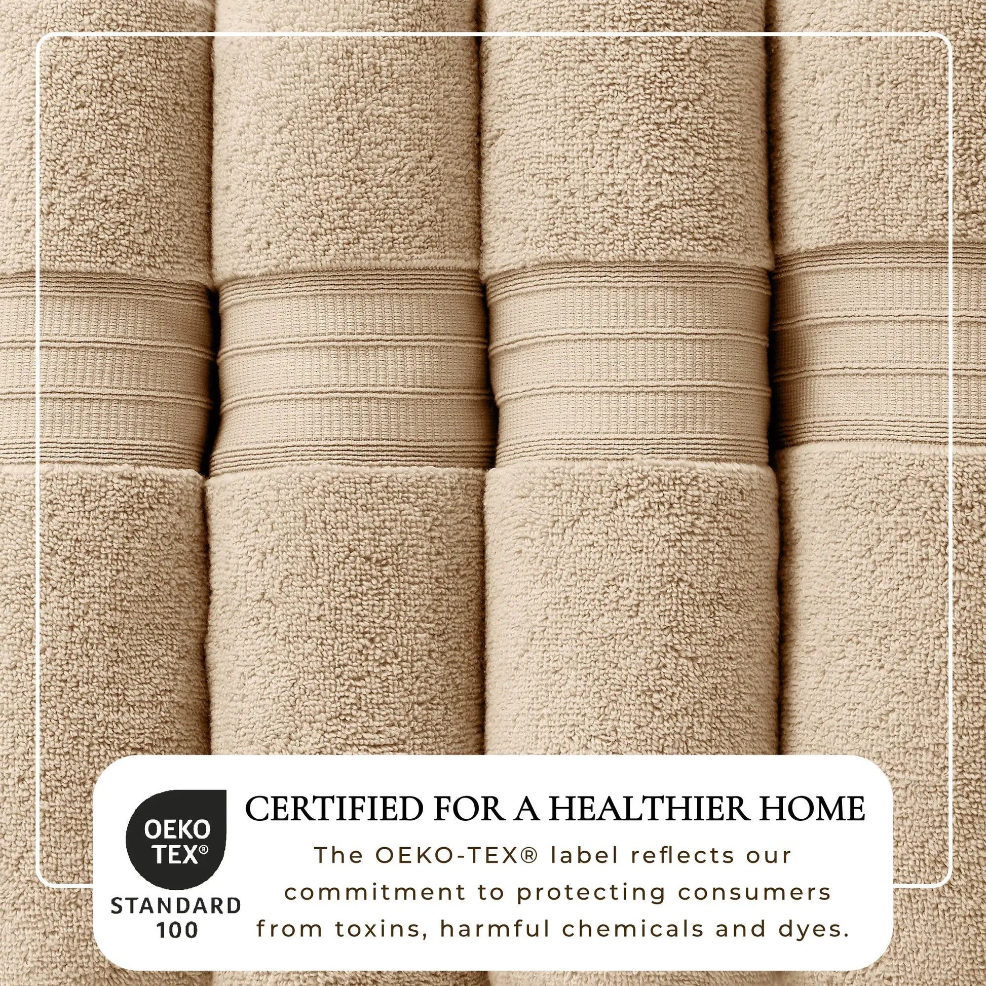 100% Cotton Premium Bath Towel Set - Chiara Collection from PriceLows™