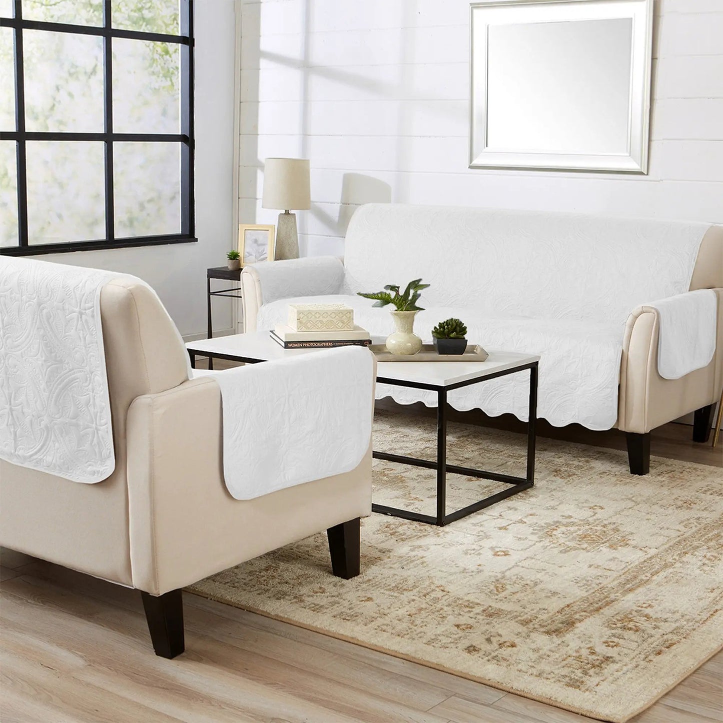 Medallion Solid Furniture Protector - Elenor Collection from PriceLows™