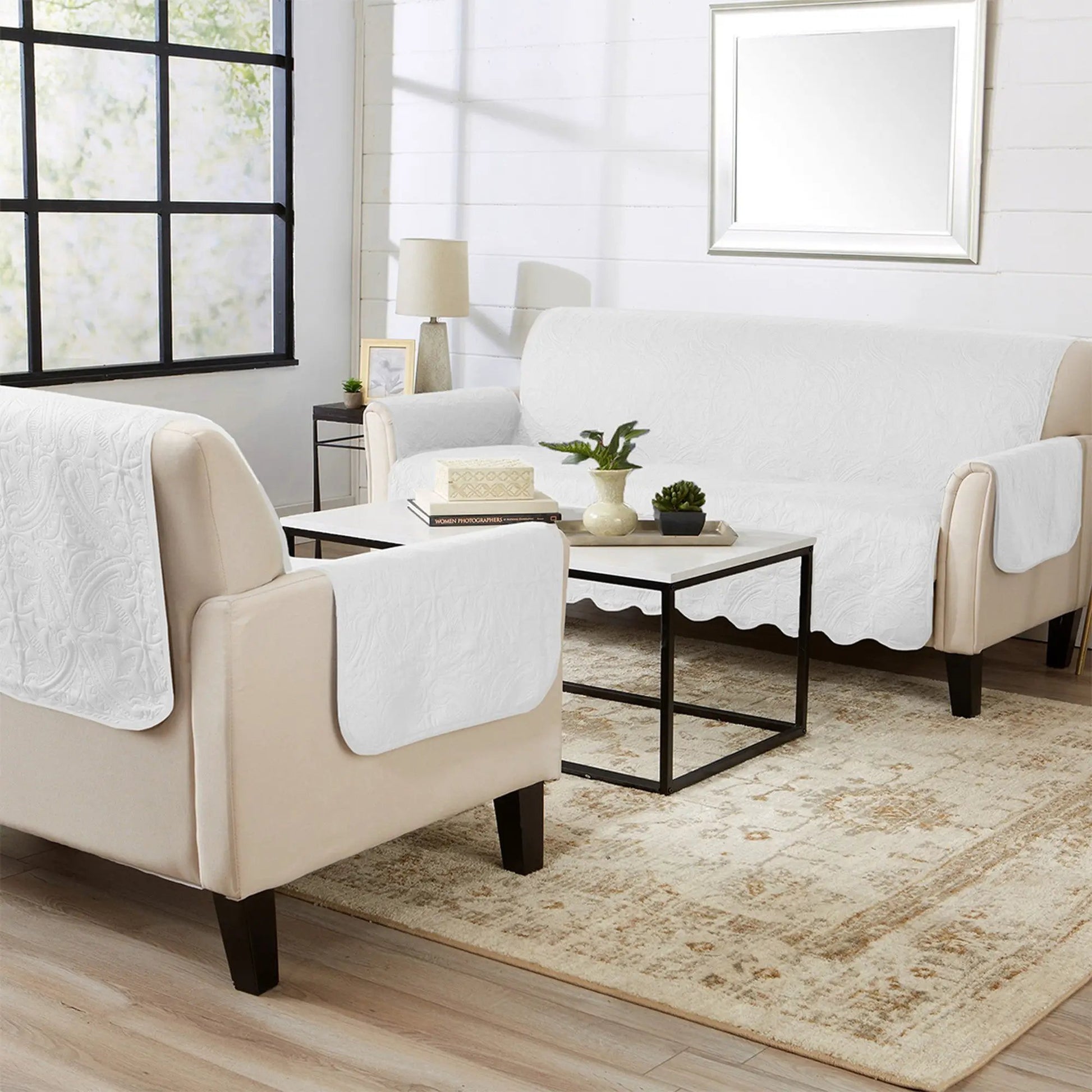 Medallion Solid Furniture Protector - Elenor Collection from PriceLows™