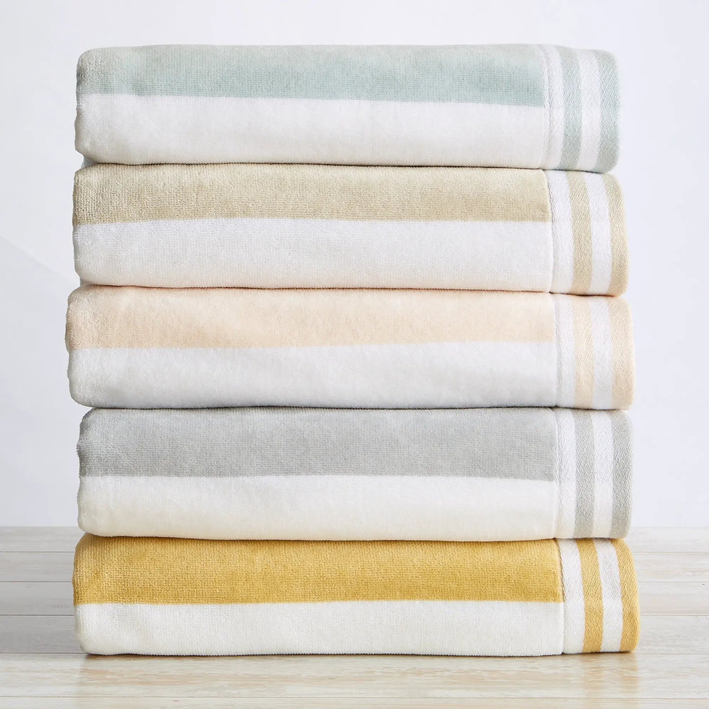 Striped Cabana Beach Towel - Edgartown Collection from PriceLows™