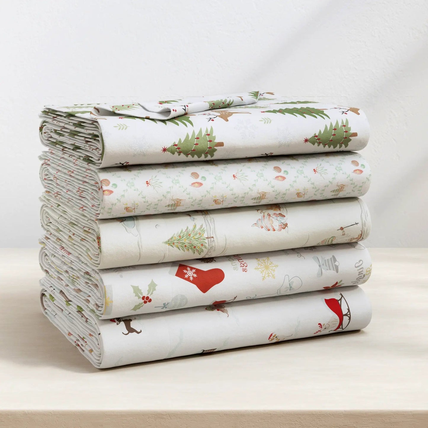 100% Turkish Cotton Flannel Sheet Sets - Boulder Collection from PriceLows™