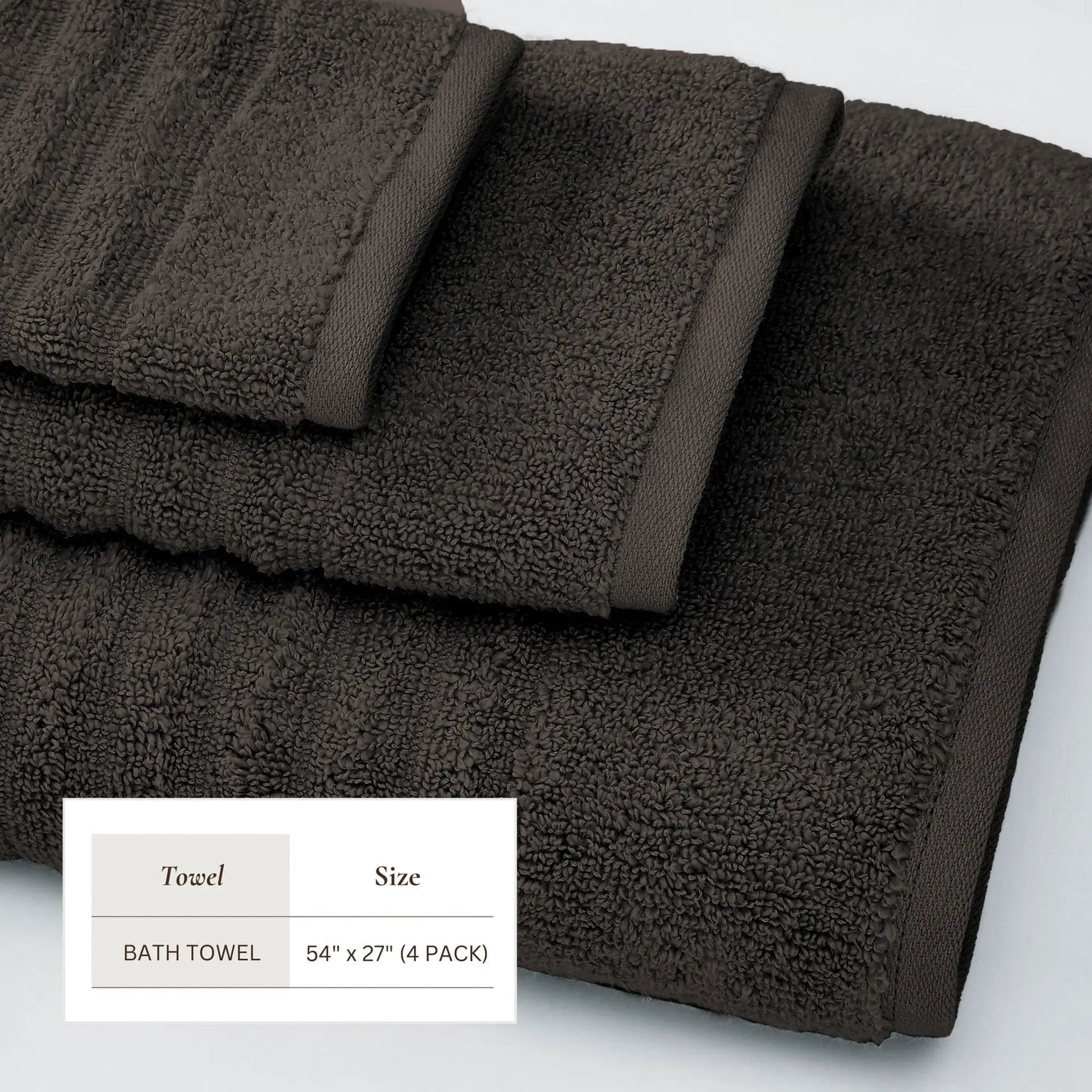 Luxury Combed Cotton Bath Towel Set - Karina Collection from PriceLows™