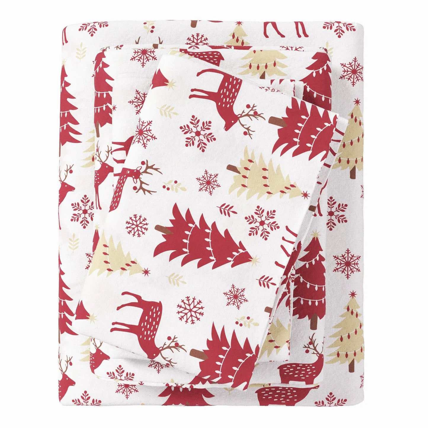 100% Turkish Cotton Flannel Sheet Sets - Boulder Collection from PriceLows™