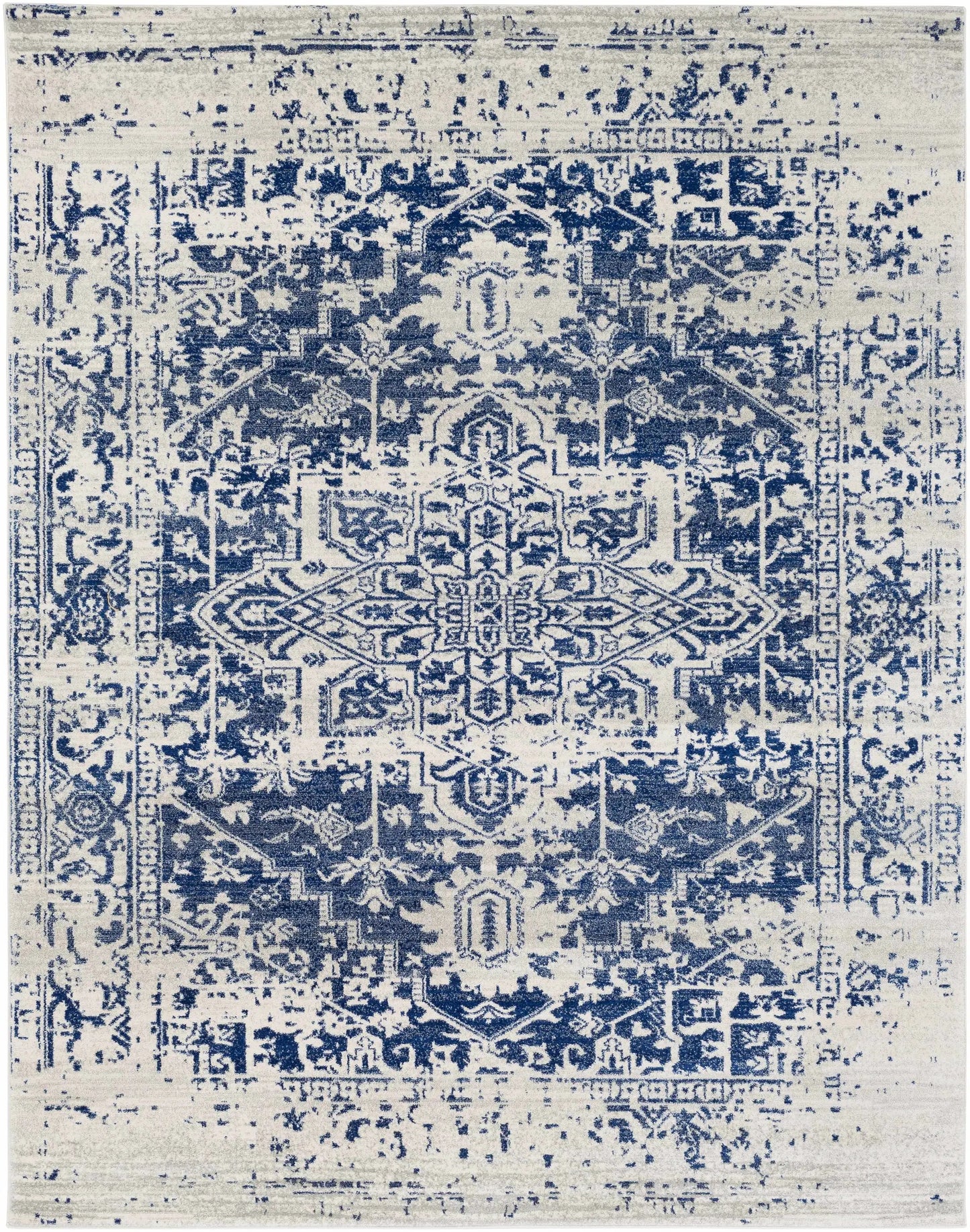 Rachel Navy Area Rug from PriceLows™