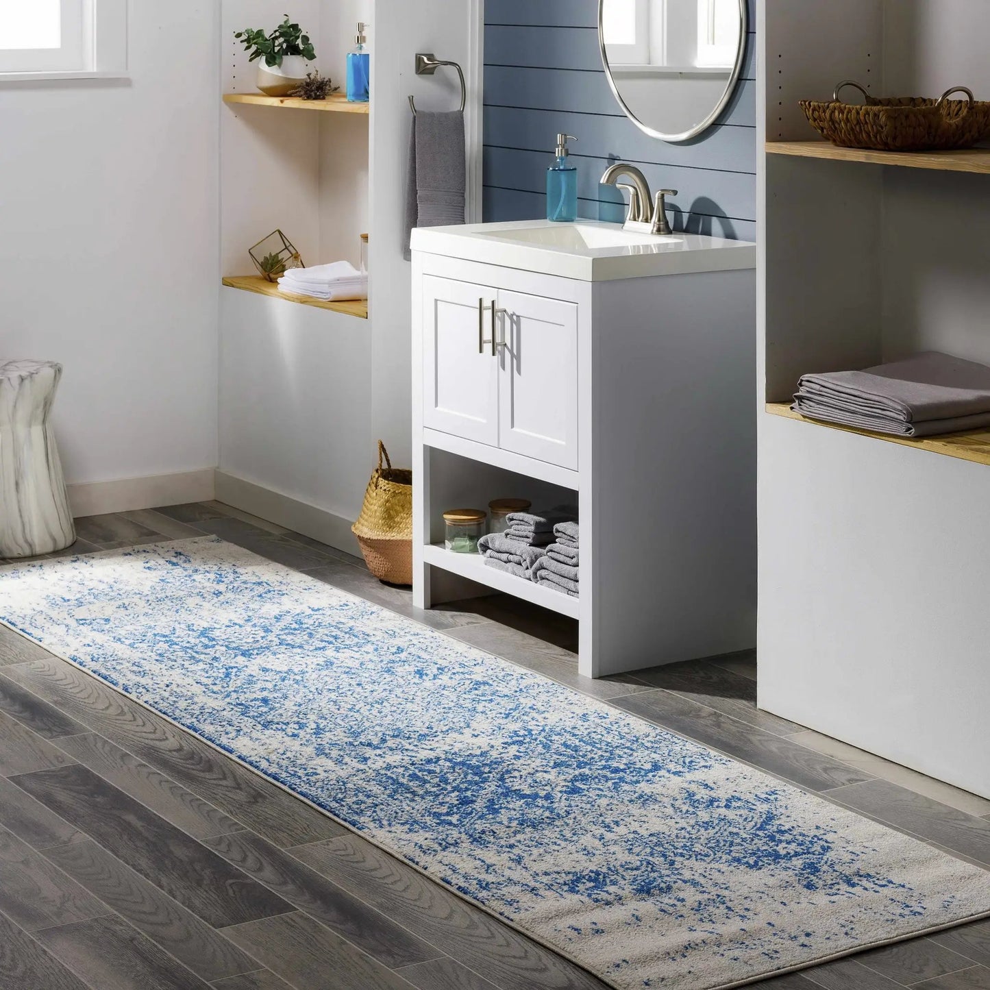 Rachel Navy Area Rug from PriceLows™