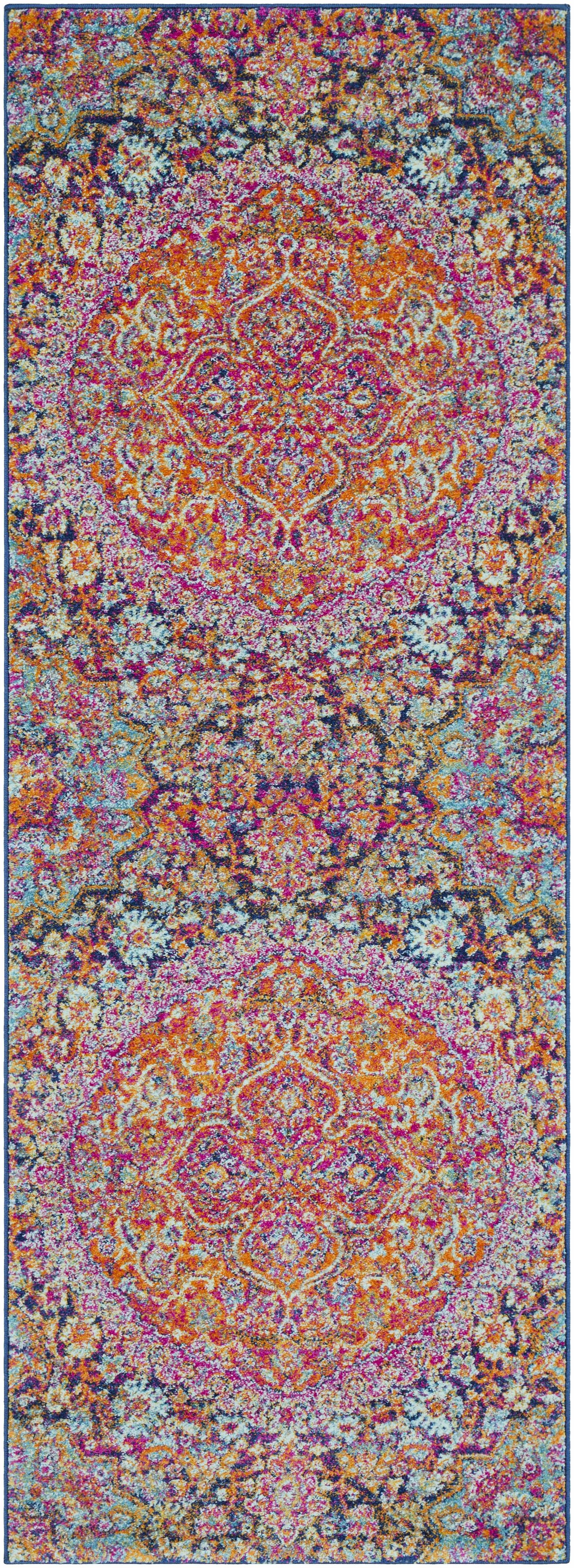 Burnt Orange Ojus Area Rug from PriceLows™